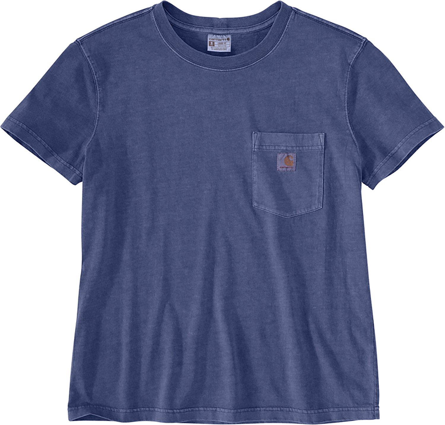 Carhartt Women's Short Sleeve Garment Dye Pocket T-shirt                                                                         - view number 3