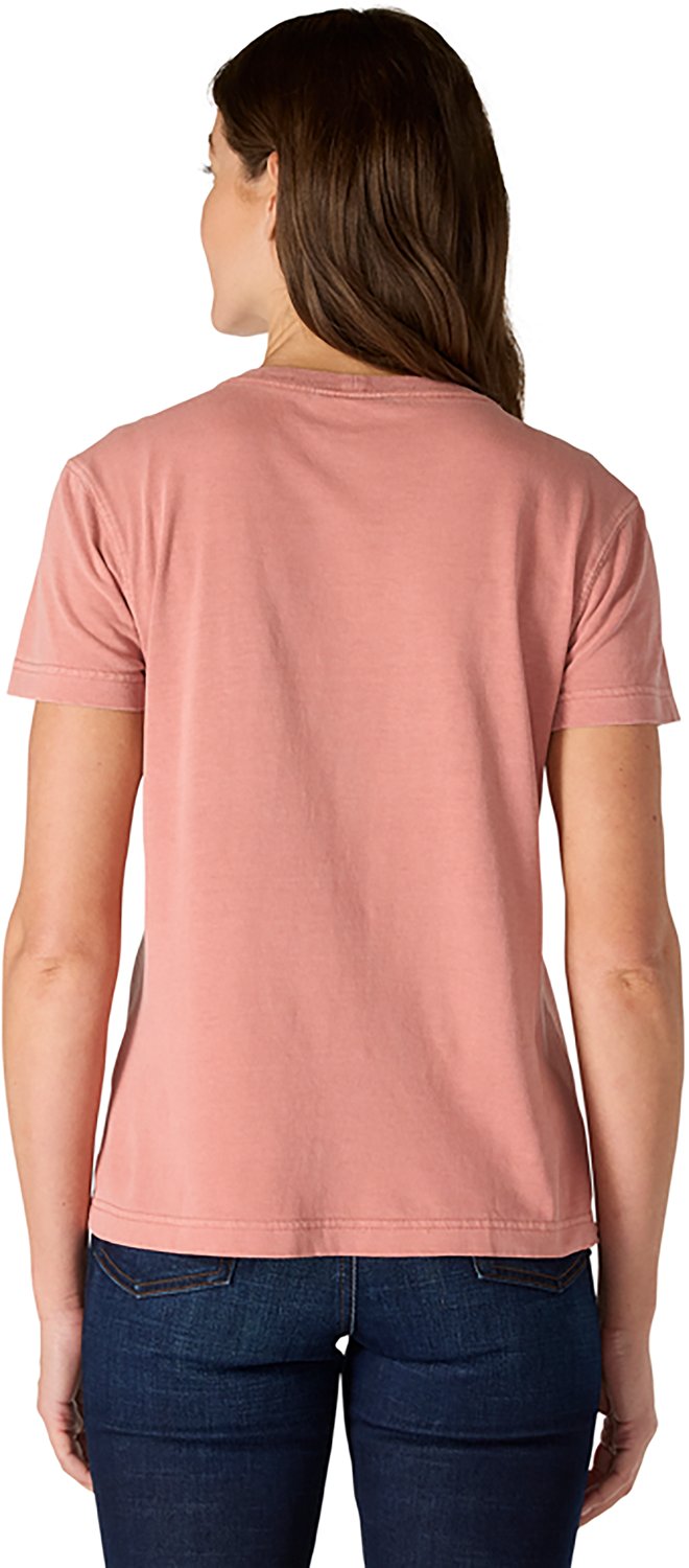 Carhartt Women's Short Sleeve Garment Dye Pocket T-shirt                                                                         - view number 2