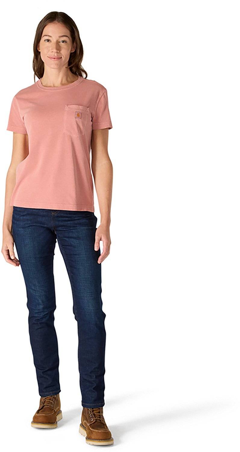 Carhartt Women's Short Sleeve Garment Dye Pocket T-shirt                                                                         - view number 5