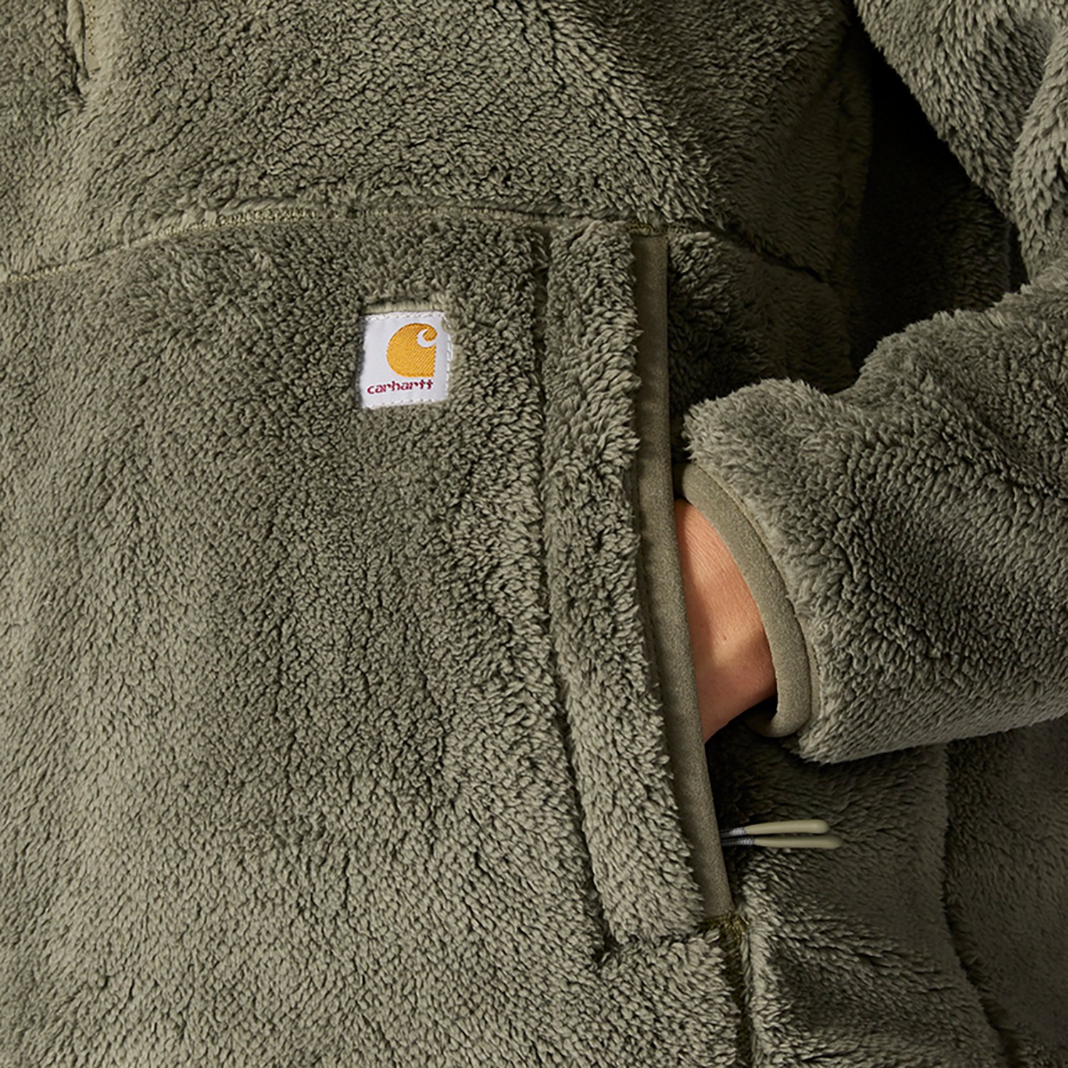 Carhartt Women's Loose Fit Fleece Pullover                                                                                       - view number 3