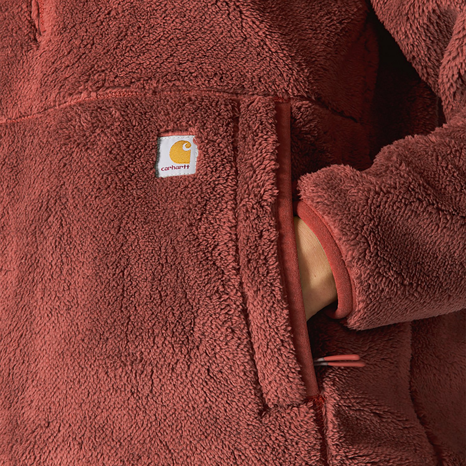 Carhartt Women's Loose Fit Fleece Pullover                                                                                       - view number 3