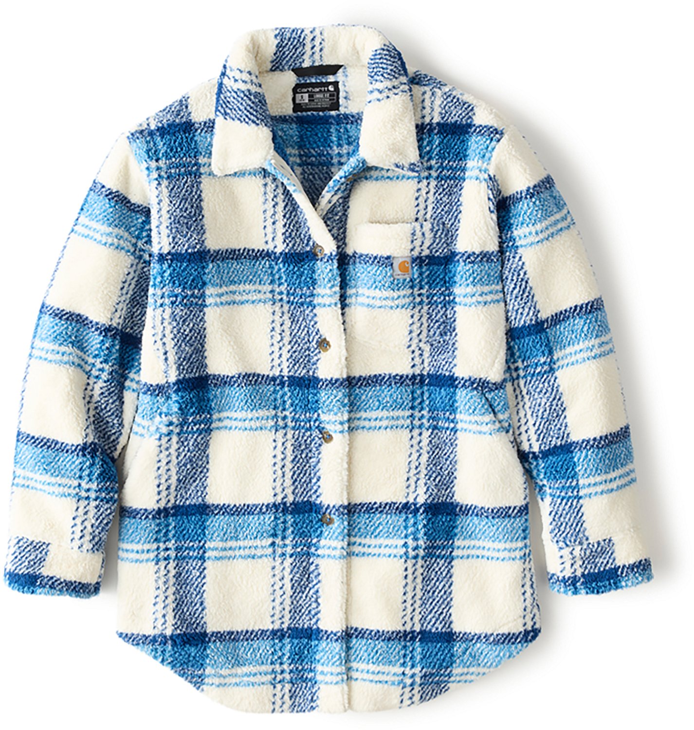 Carhartt Women's Plaid Fleece Coat - view number 6