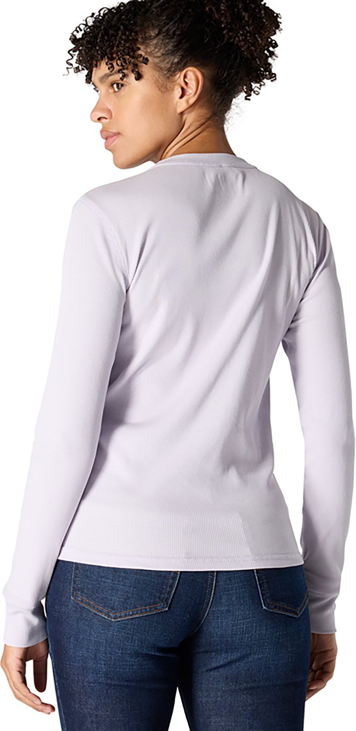 Carhartt Women's TENCEL Fiber Series Relaxed Fit Long Sleeve Henley Shirt - view number 2