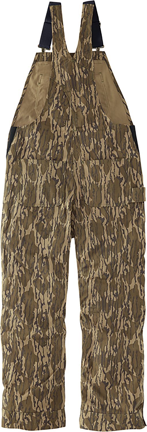 Carhartt Men's Rugged Flex Duck Loose Fit Insulated Camo Bib Overalls - view number 6