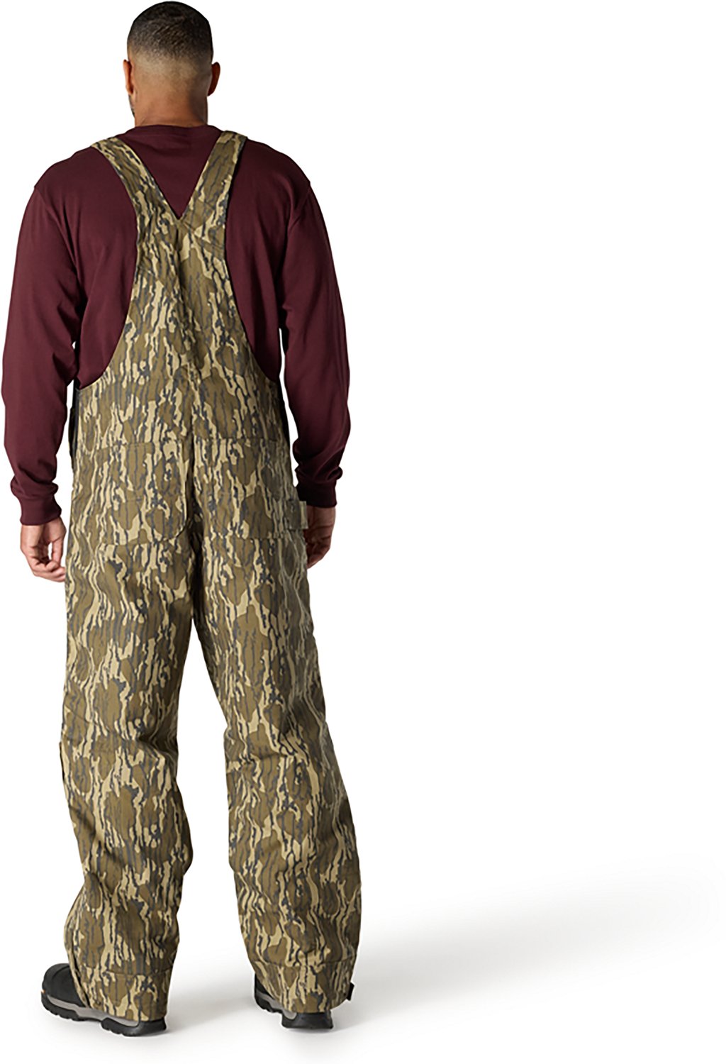 Carhartt Men's Rugged Flex Duck Loose Fit Insulated Camo Bib Overalls - view number 2