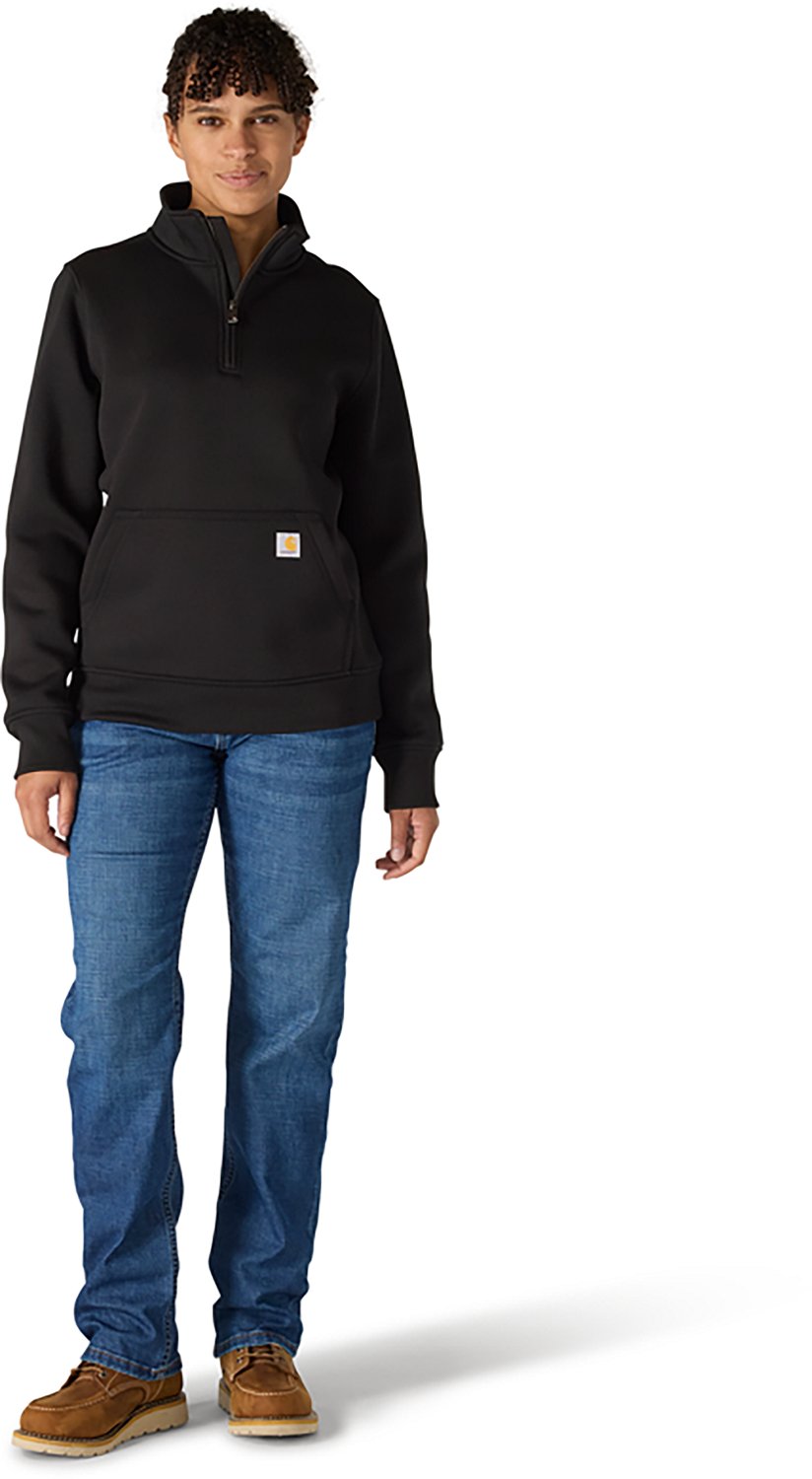Carhartt Women's Mock Neck 1/4-Zip Sweatshirt - view number 5