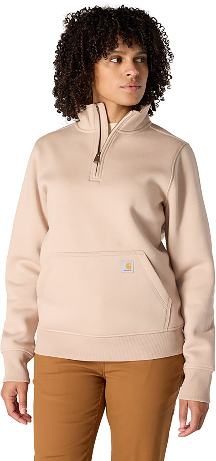 Carhartt Women's Mock Neck 1/4-Zip Sweatshirt