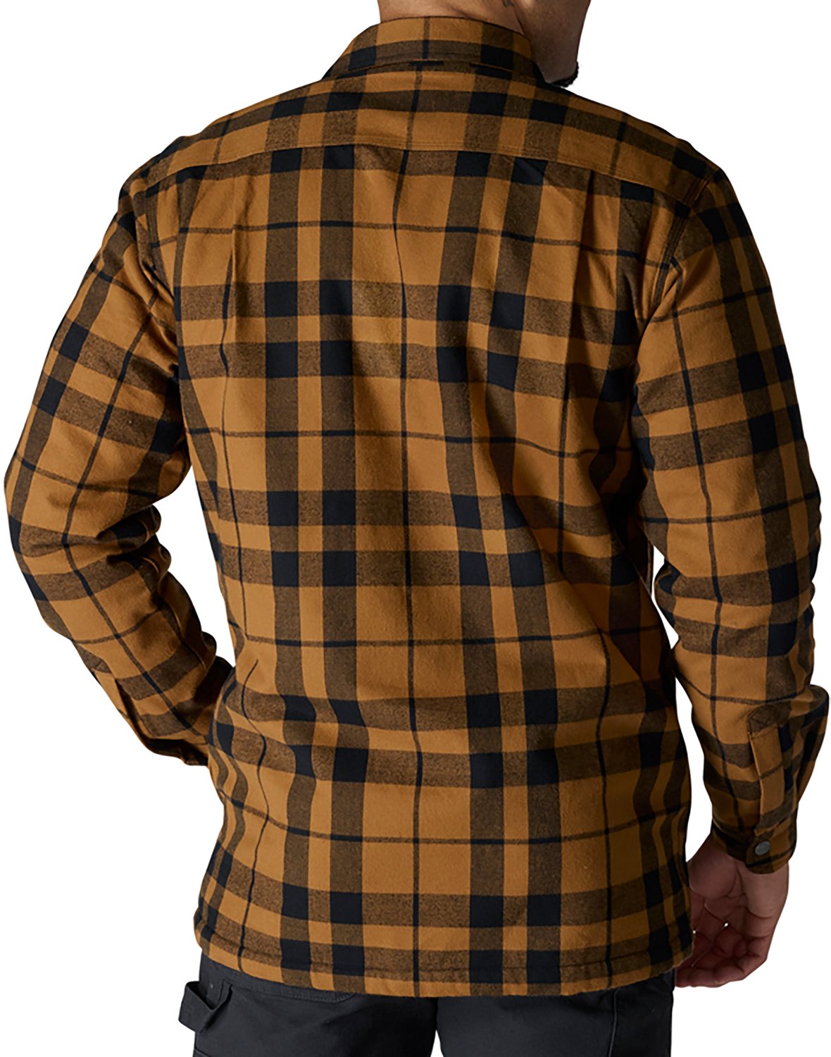 Carhartt Men's Relaxed Fit Flannel Sherpa-Lined Shirt Jac - view number 2