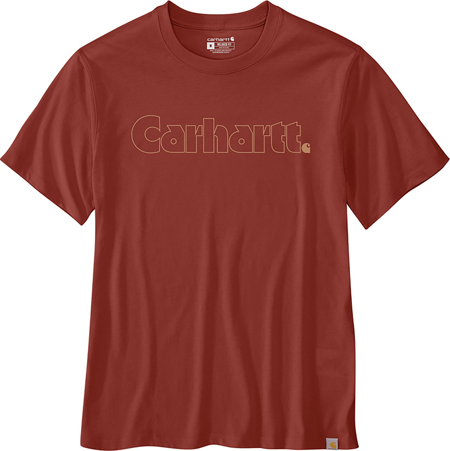 Carhartt Men's Relaxed Fit Lightweight Short Sleeve Logo Graphic T-shirt