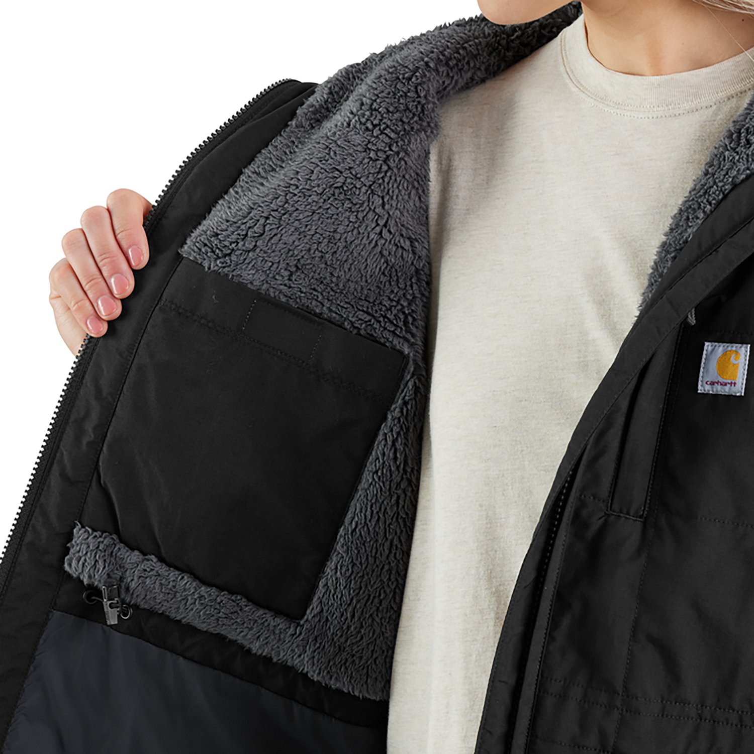 Carhartt Women's Rain Defender Loose Fit Lightweight Insulated Coat - view number 5