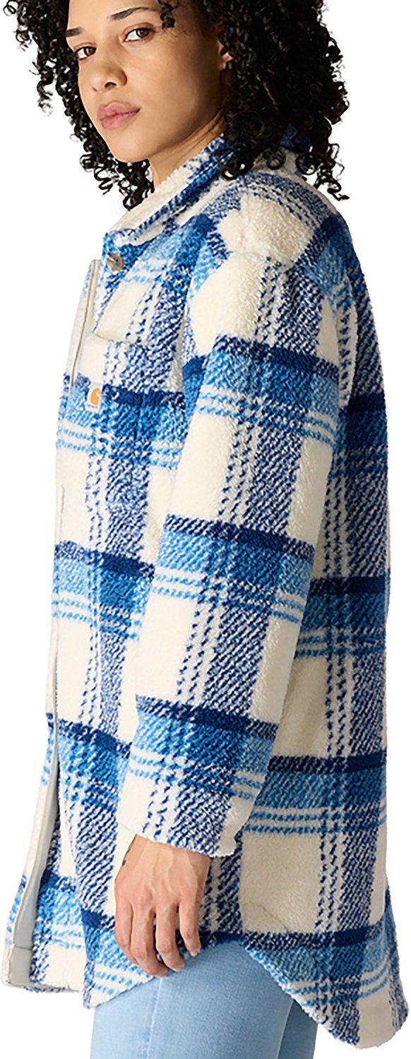 Carhartt Women's Plaid Fleece Coat - view number 3