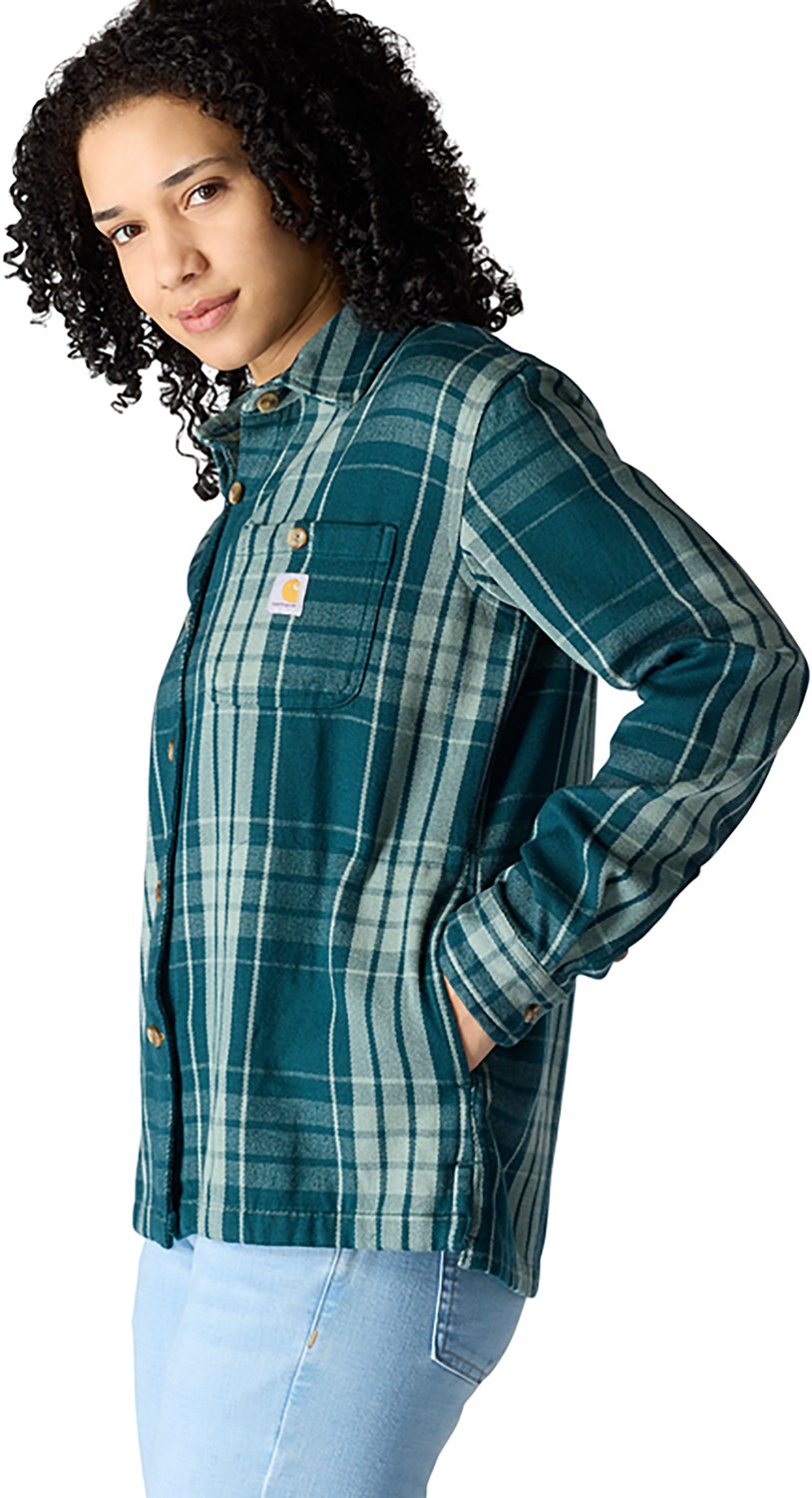 Carhartt Women's TENCEL Twill Plaid Button Up Shirt - view number 3