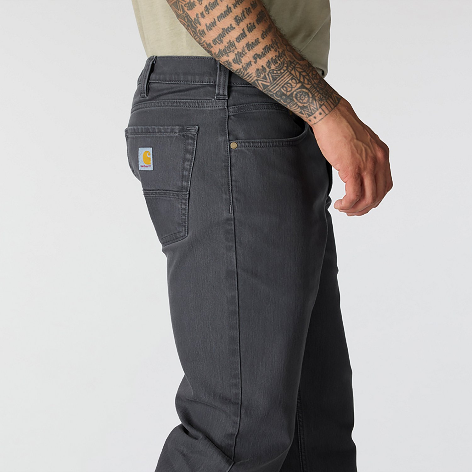 Carhartt Men's Relaxed Straight Rugged Flex Dyed Jeans - view number 3