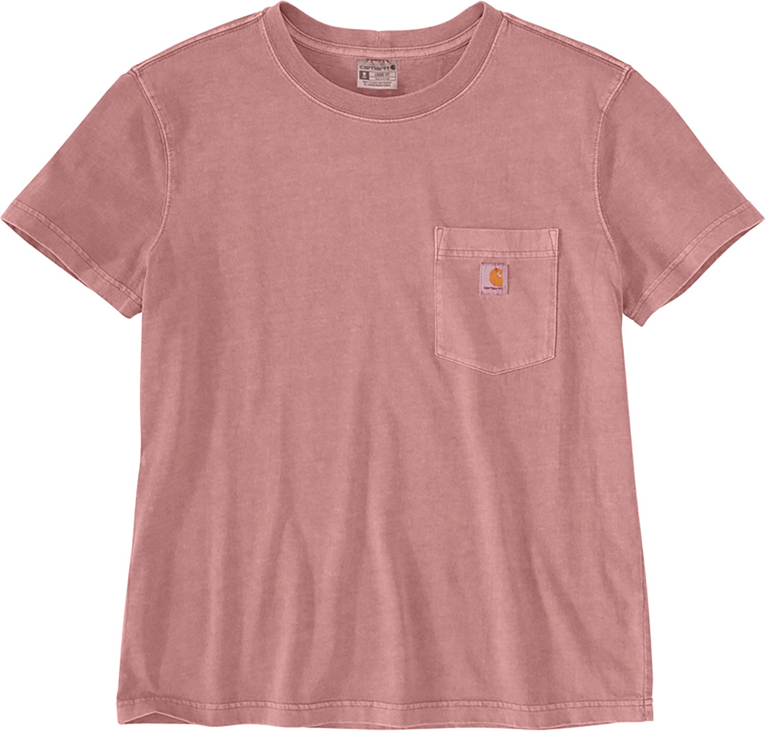 Carhartt Women's Short Sleeve Garment Dye Pocket T-shirt                                                                         - view number 6