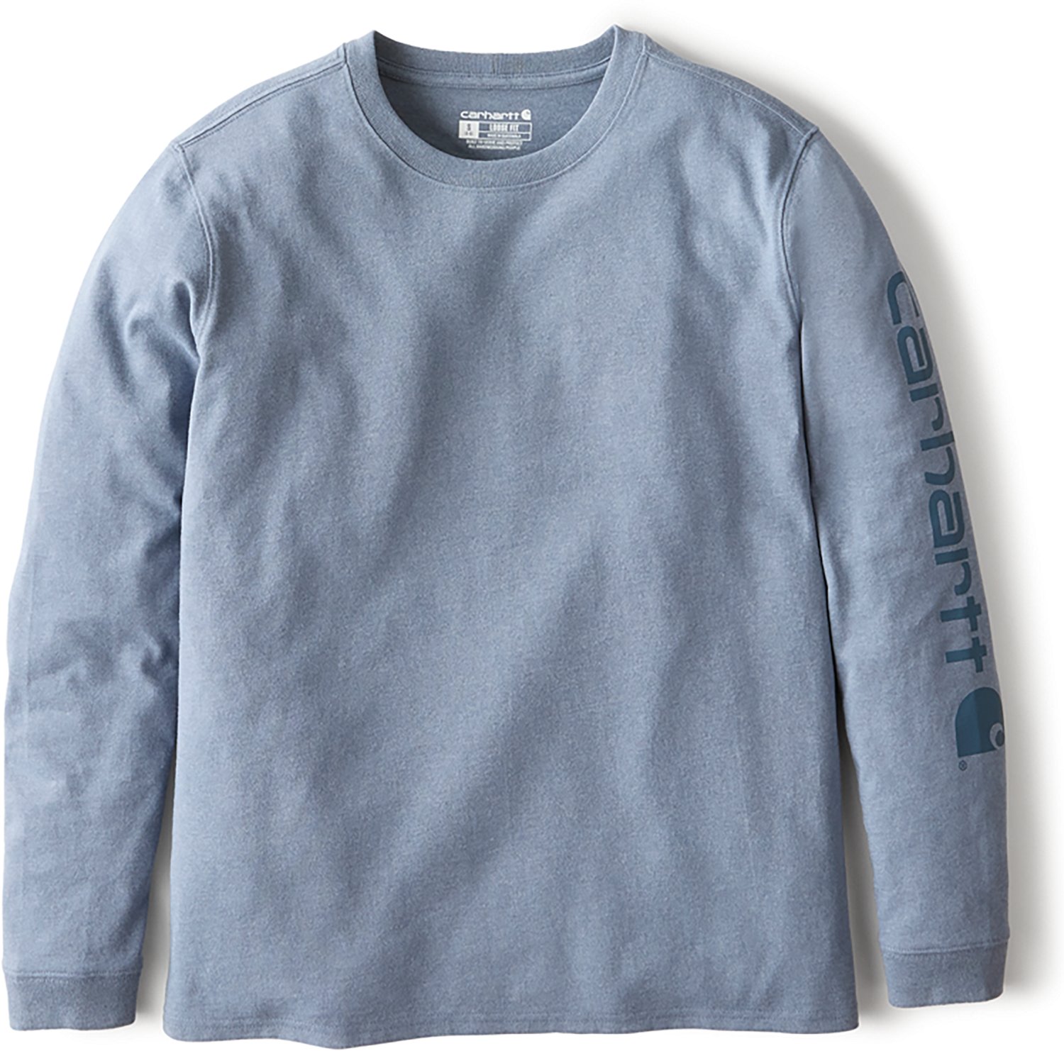 Carhartt Women's Relaxed Fit Midweight Logo Long Sleeve - view number 6