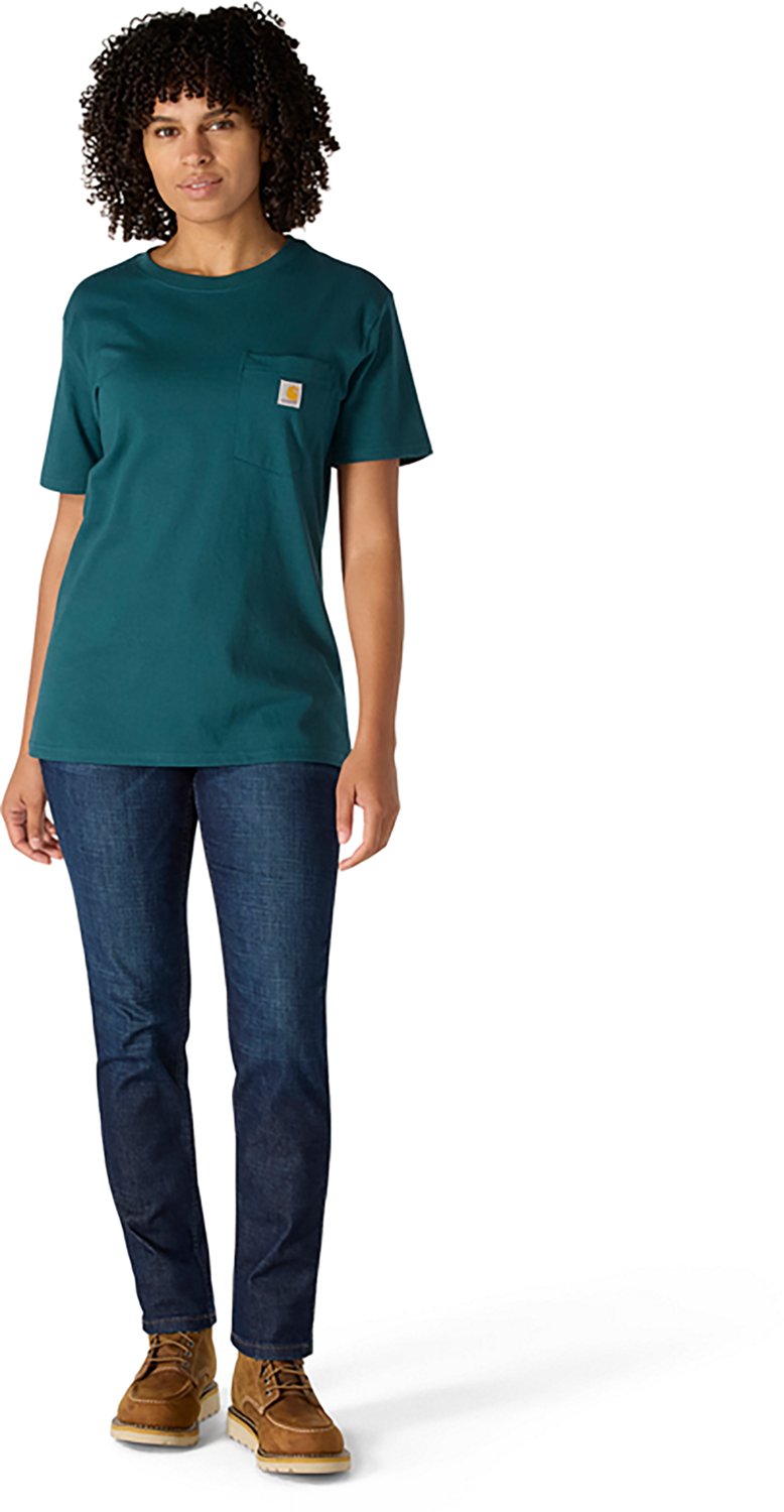 Carhartt Women's WK87 Workwear Pocket T-shirt - view number 4