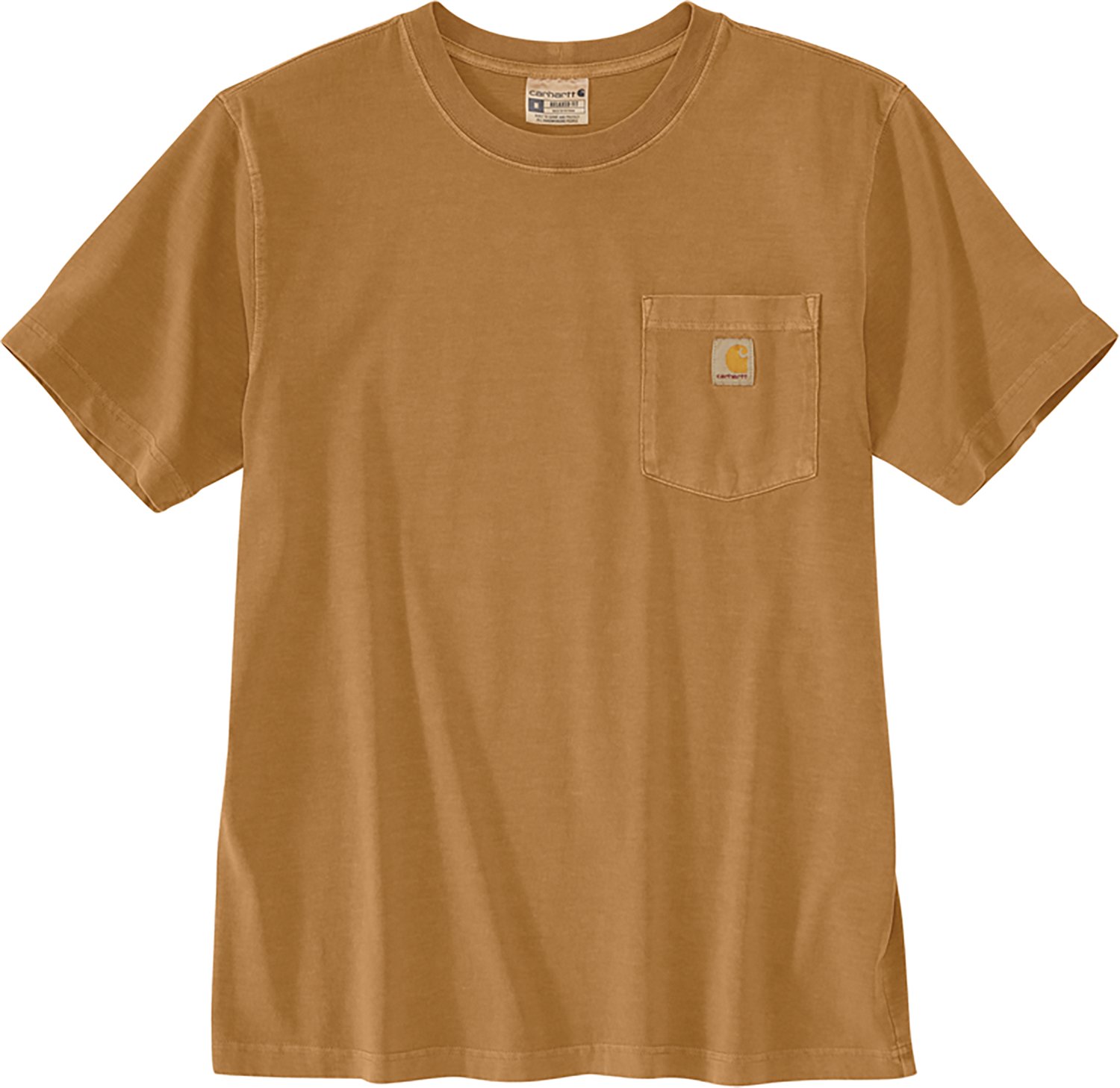 Carhartt Men's Relaxed Fit Short Sleeve Garment Dyed Pocket T-shirt - view number 2