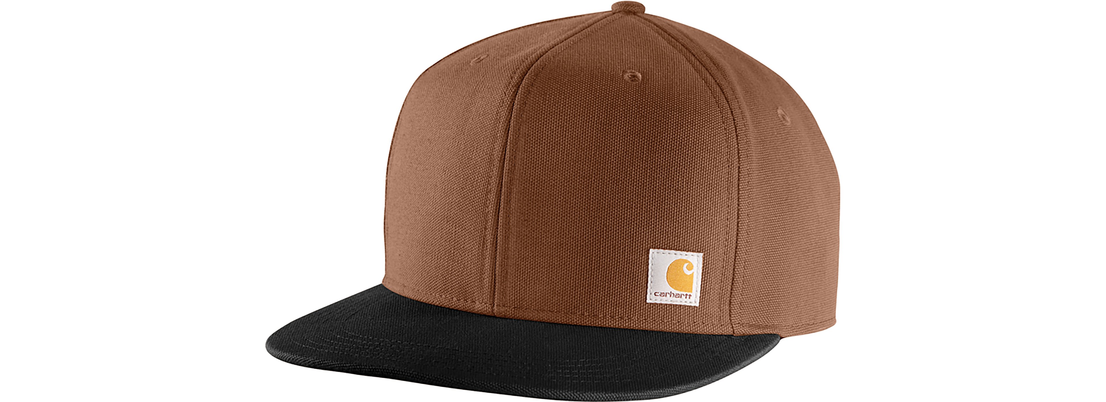 Carhartt Men's Firm Duck Flat Brim Cap