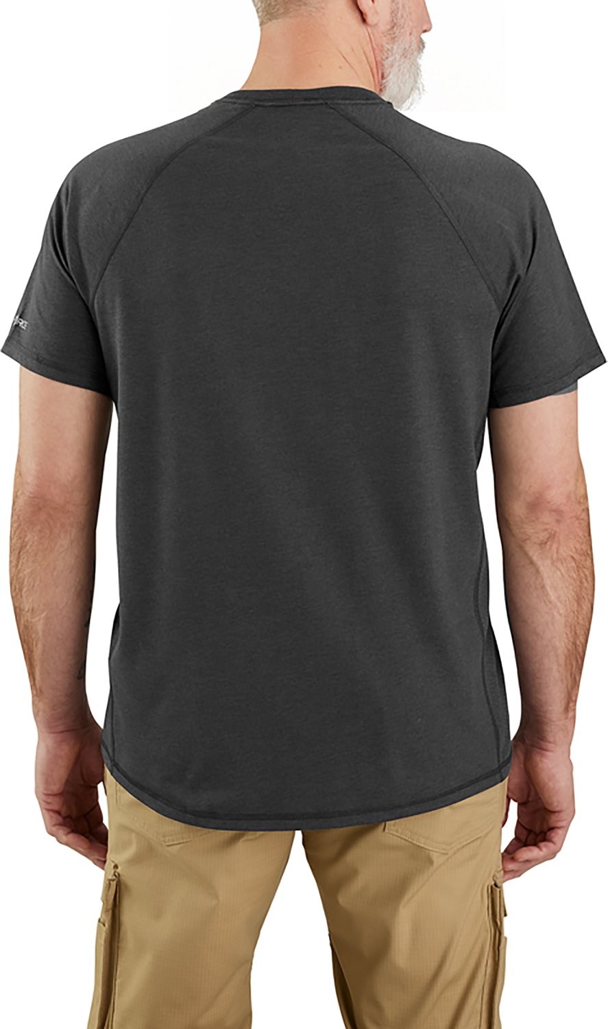 Carhartt Men's Force Relaxed Fit Midweight Logo Graphic Short Sleeve T-shirt - view number 2
