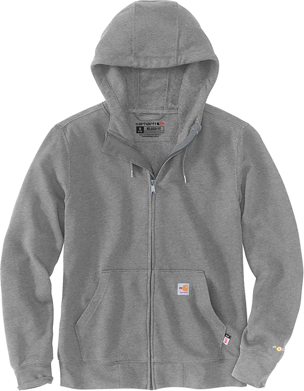 Carhartt Women's Flame-Resistant Force Relaxed Fit Midweight Hooded Full-Zip Sweatshirt - view number 2