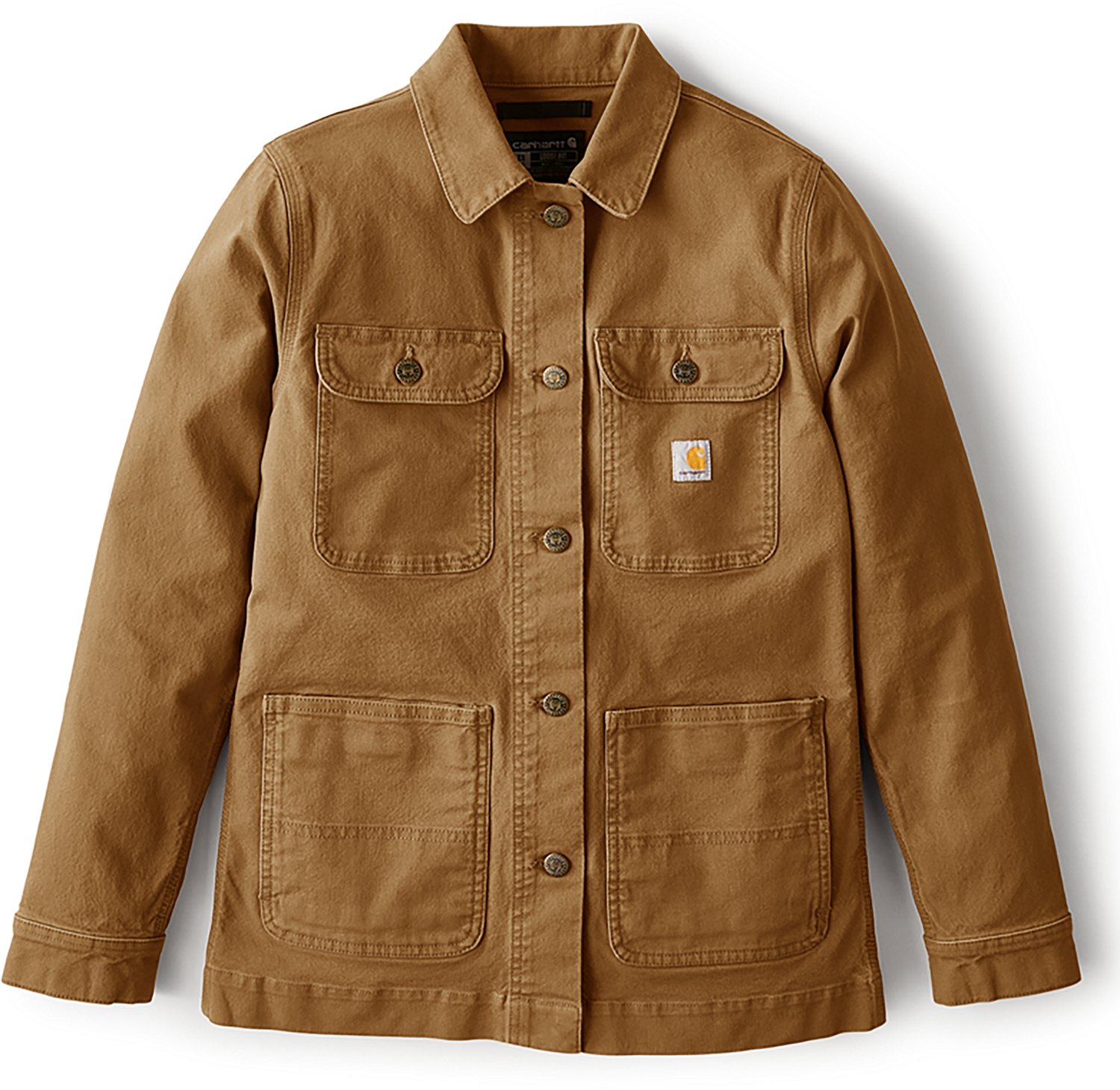 Carhartt Women's Rugged Flex® Loose Fit Canvas Chore Jacket - view number 5