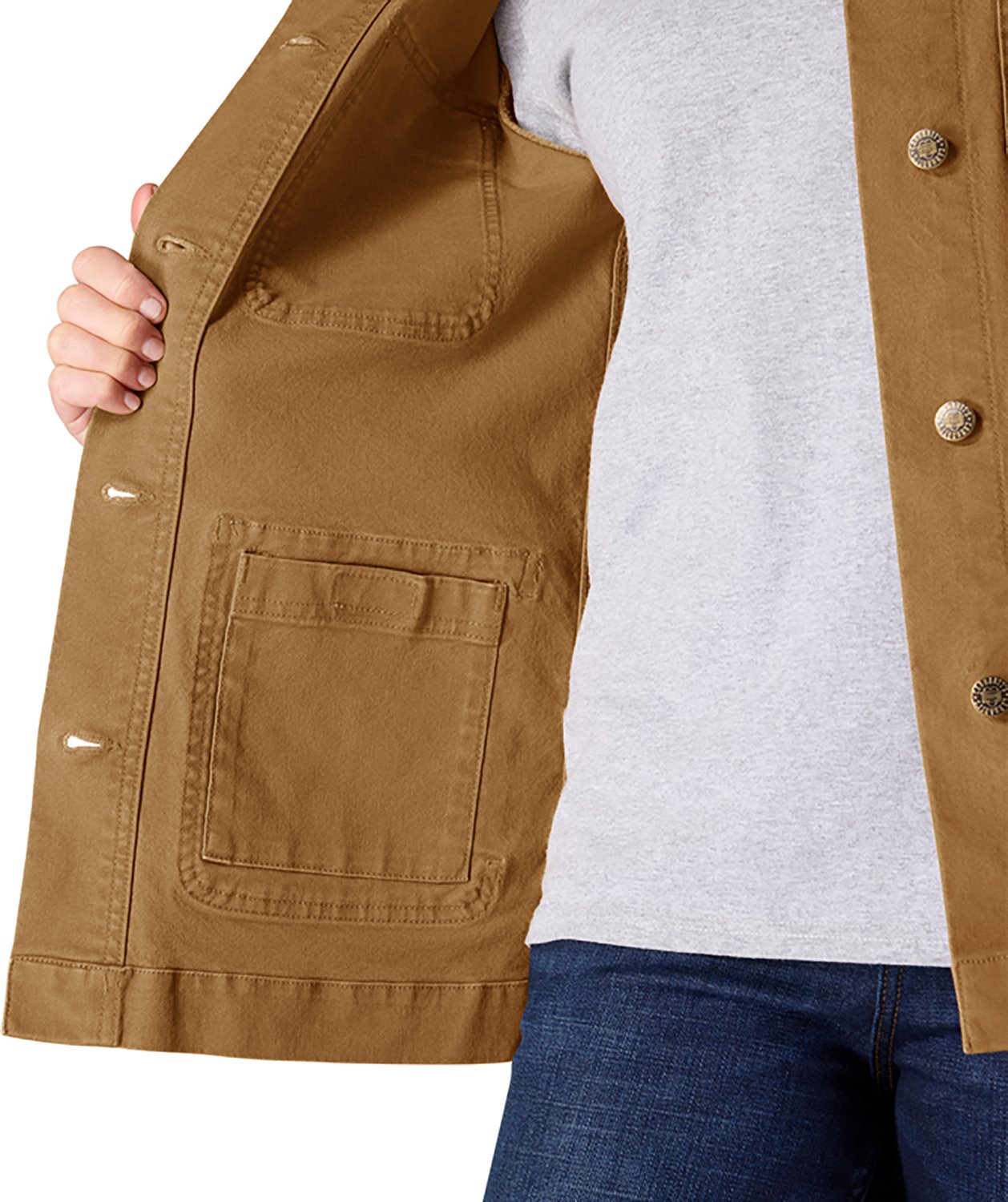 Carhartt Women's Rugged Flex® Loose Fit Canvas Chore Jacket - view number 3