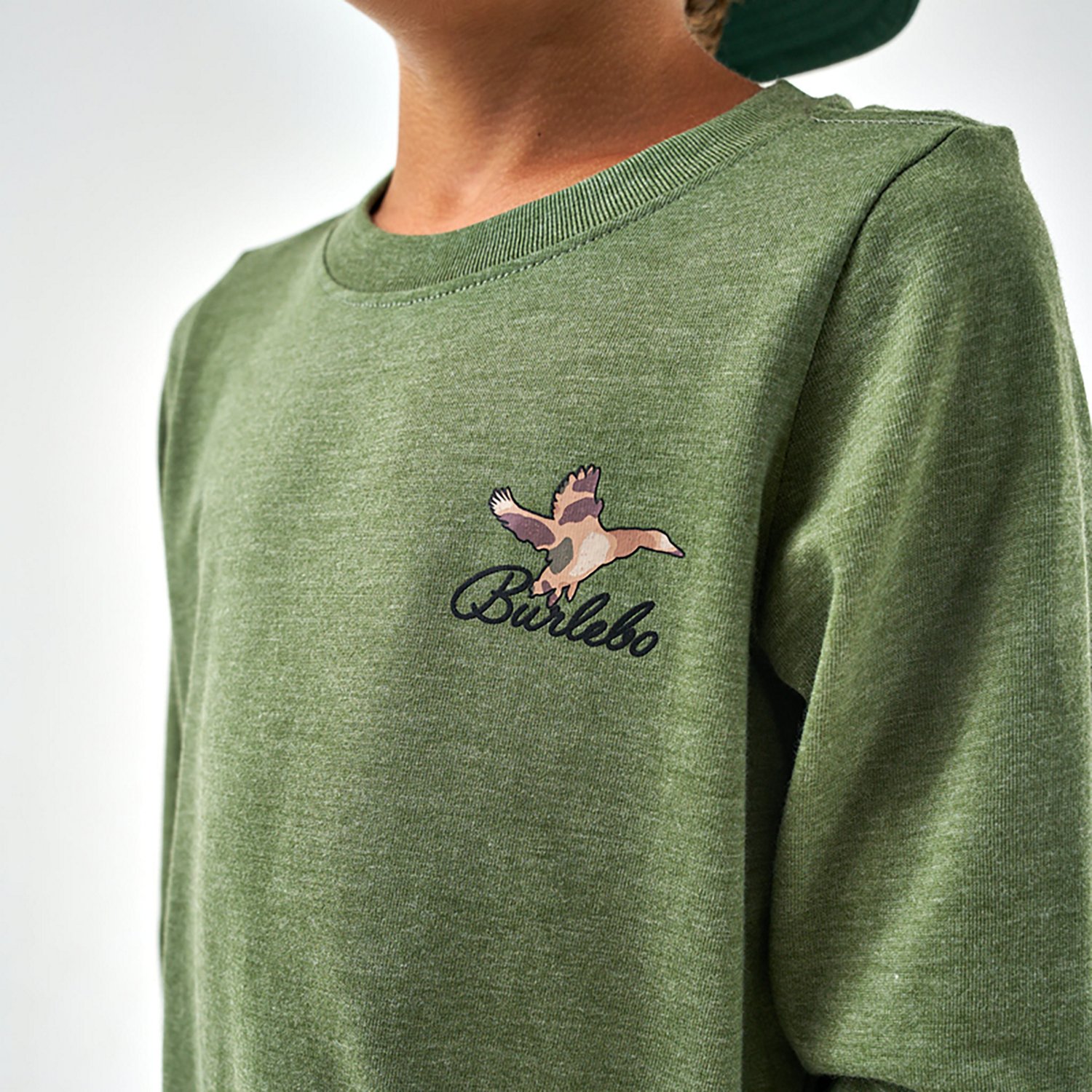 BURLEBO Boys' Ducks Flying In Long Sleeve T-shirt - view number 3