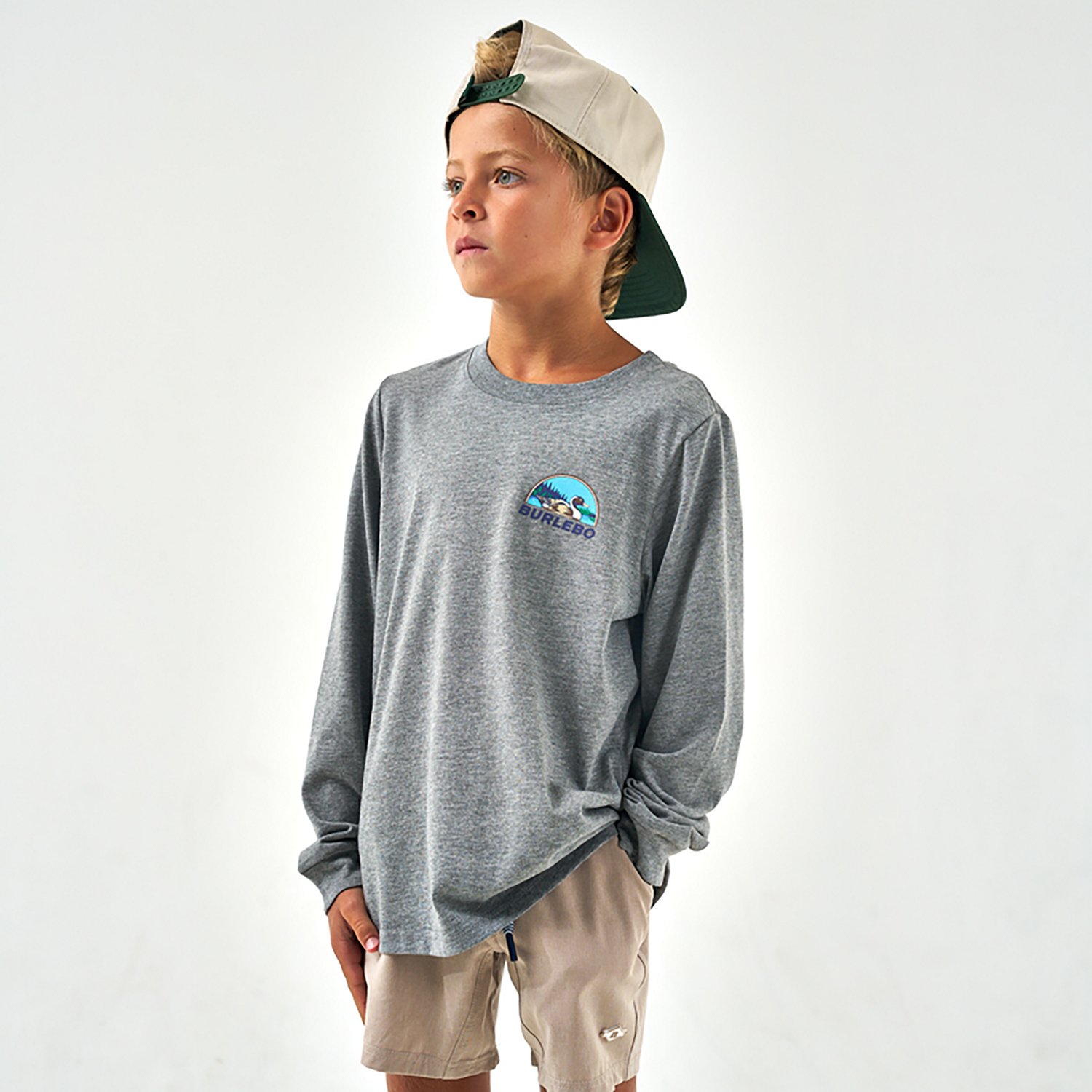 BURLEBO Boys' Field Companion Long Sleeve T-shirt - view number 2