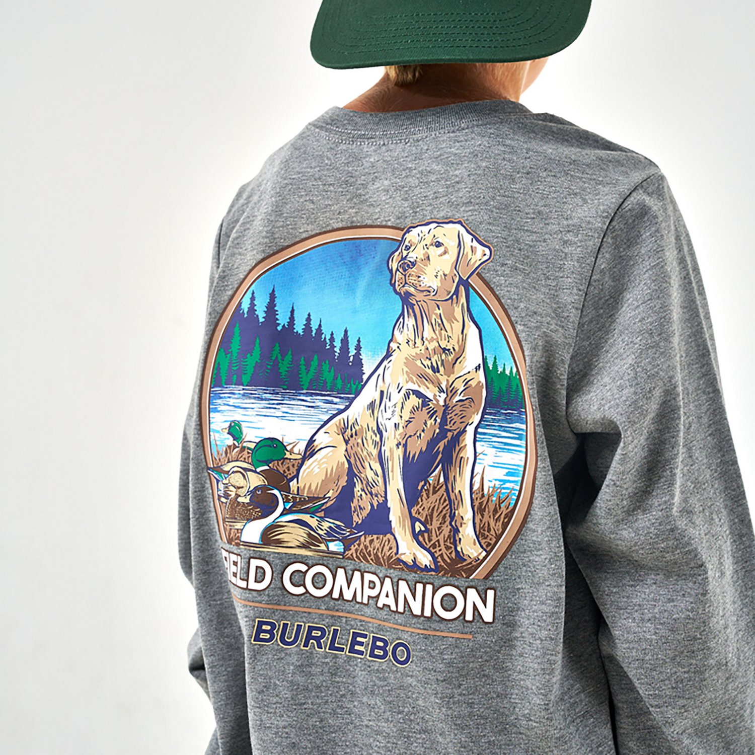 BURLEBO Boys' Field Companion Long Sleeve T-shirt - view number 4