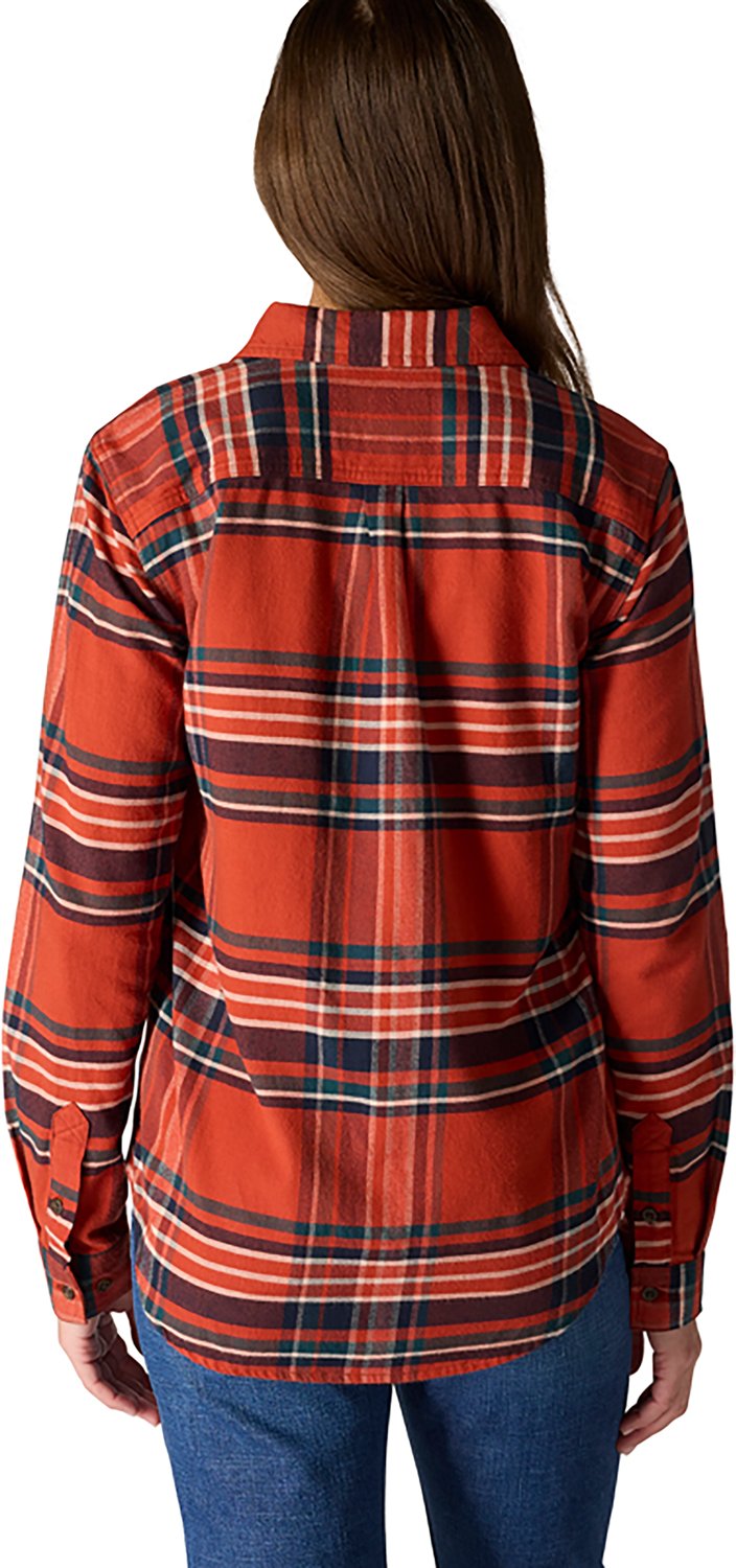 Carhartt Women's TENCEL Fiber Series Relaxed Fit Plaid Long Sleeve Shirt - view number 2