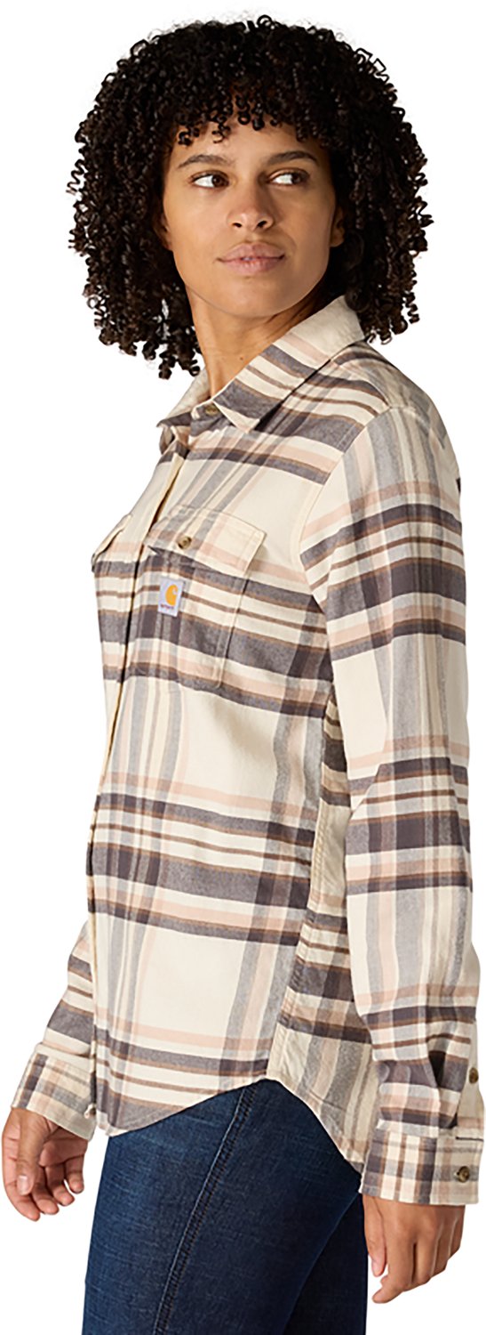 Carhartt Women's TENCEL Fiber Series Relaxed Fit Plaid Long Sleeve Shirt - view number 3