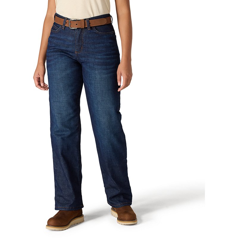 Carhartt Fleece-Lined Carpenter Jeans for Ladies - Downpour