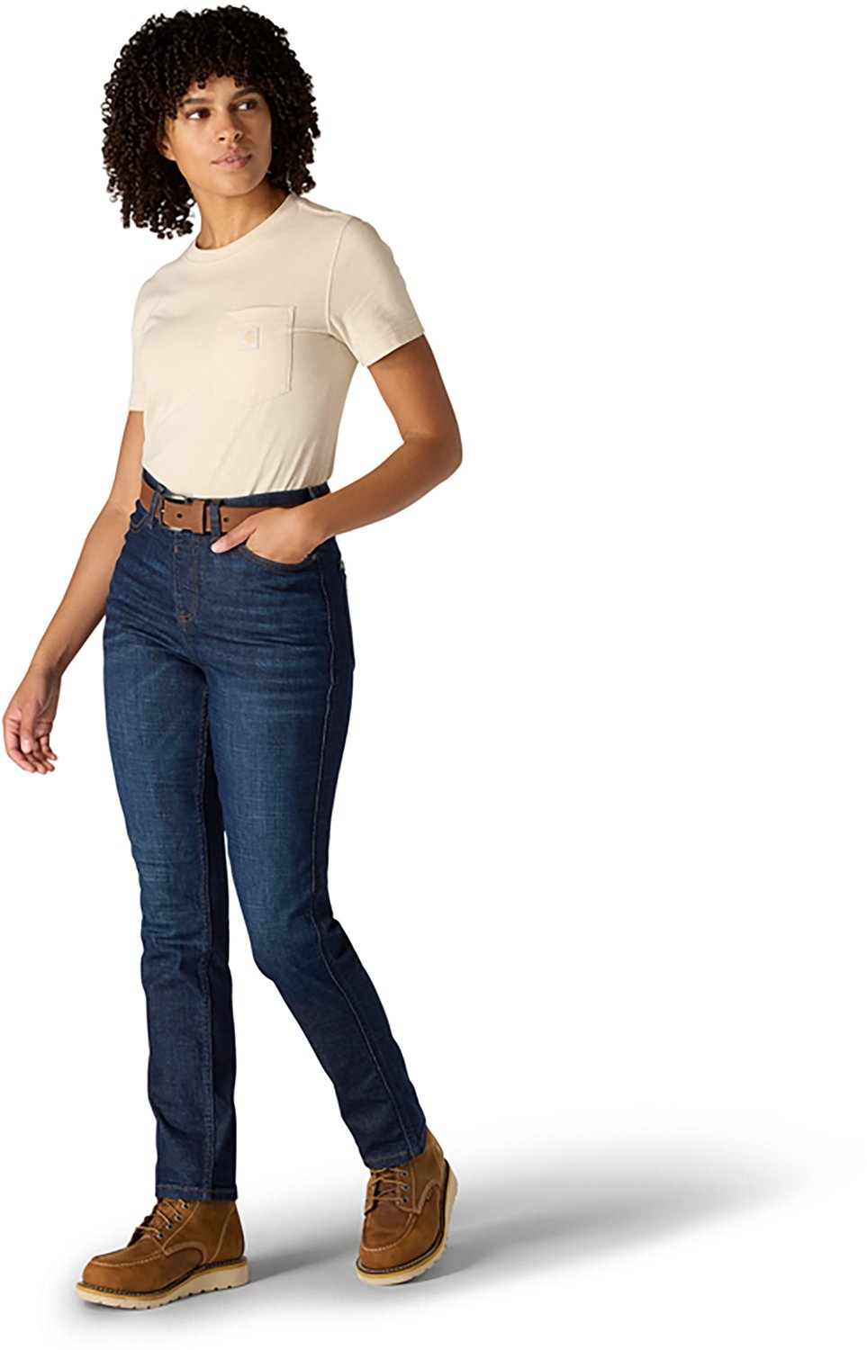 Carhartt Women's Rugged Flex The Mason Pull-On Jeans - view number 3