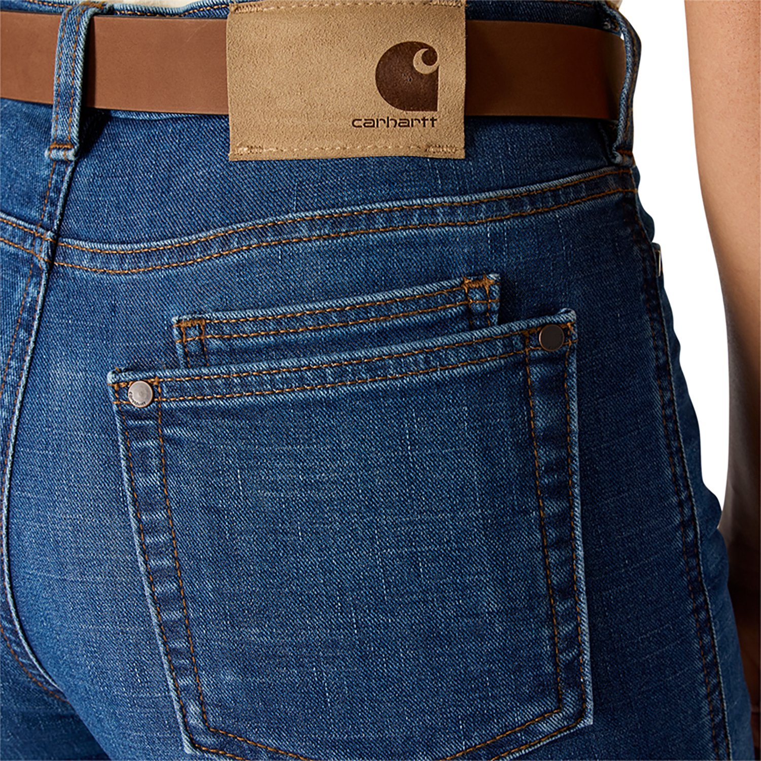 Carhartt Women's Rugged Flex The Mason Pull-On Jeans - view number 3