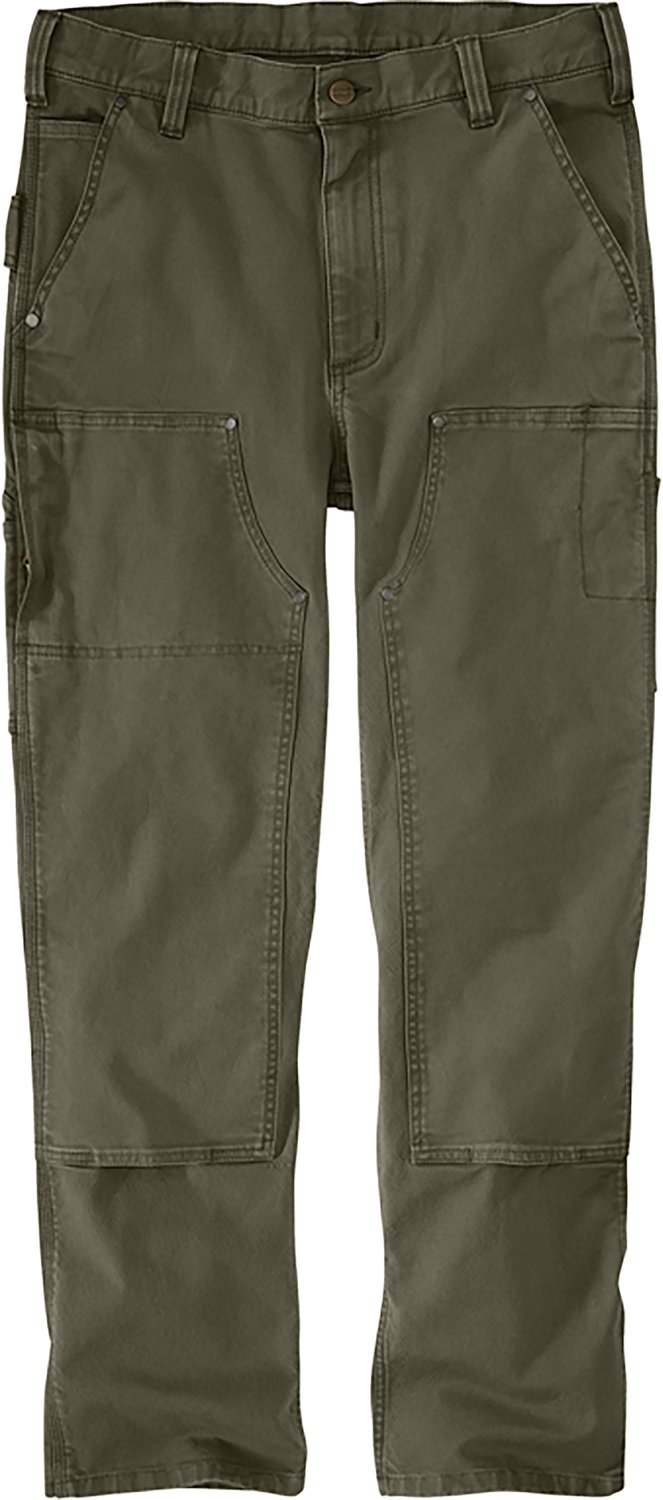 Carhartt Men's Rugged Flex® Relaxed Fit Garment Dyed Duck Double-Front Utility Pants - view number 4