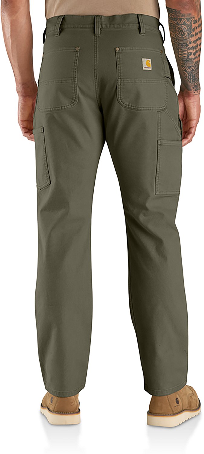 Carhartt Men's Rugged Flex® Relaxed Fit Garment Dyed Duck Double-Front Utility Pants - view number 2