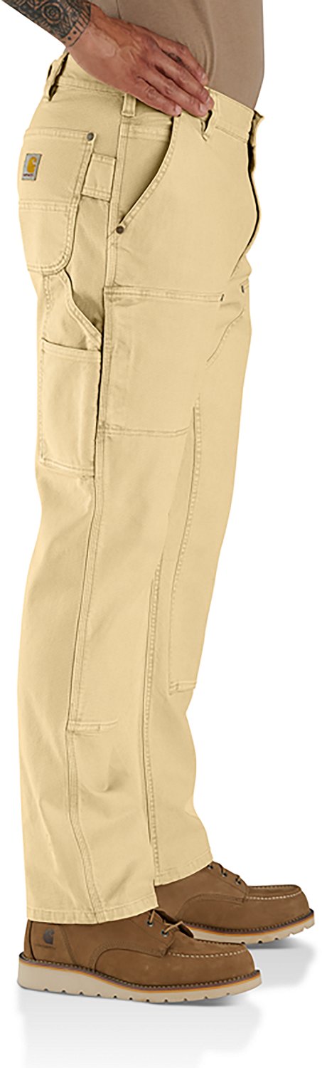 Carhartt Men's Rugged Flex® Relaxed Fit Garment Dyed Duck Double-Front Utility Pants - view number 3