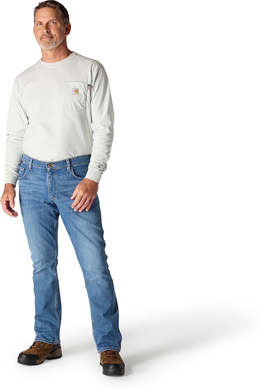 Carhartt Men's FR Relaxed Bootcut Rugged Flex® Jeans - view number 4