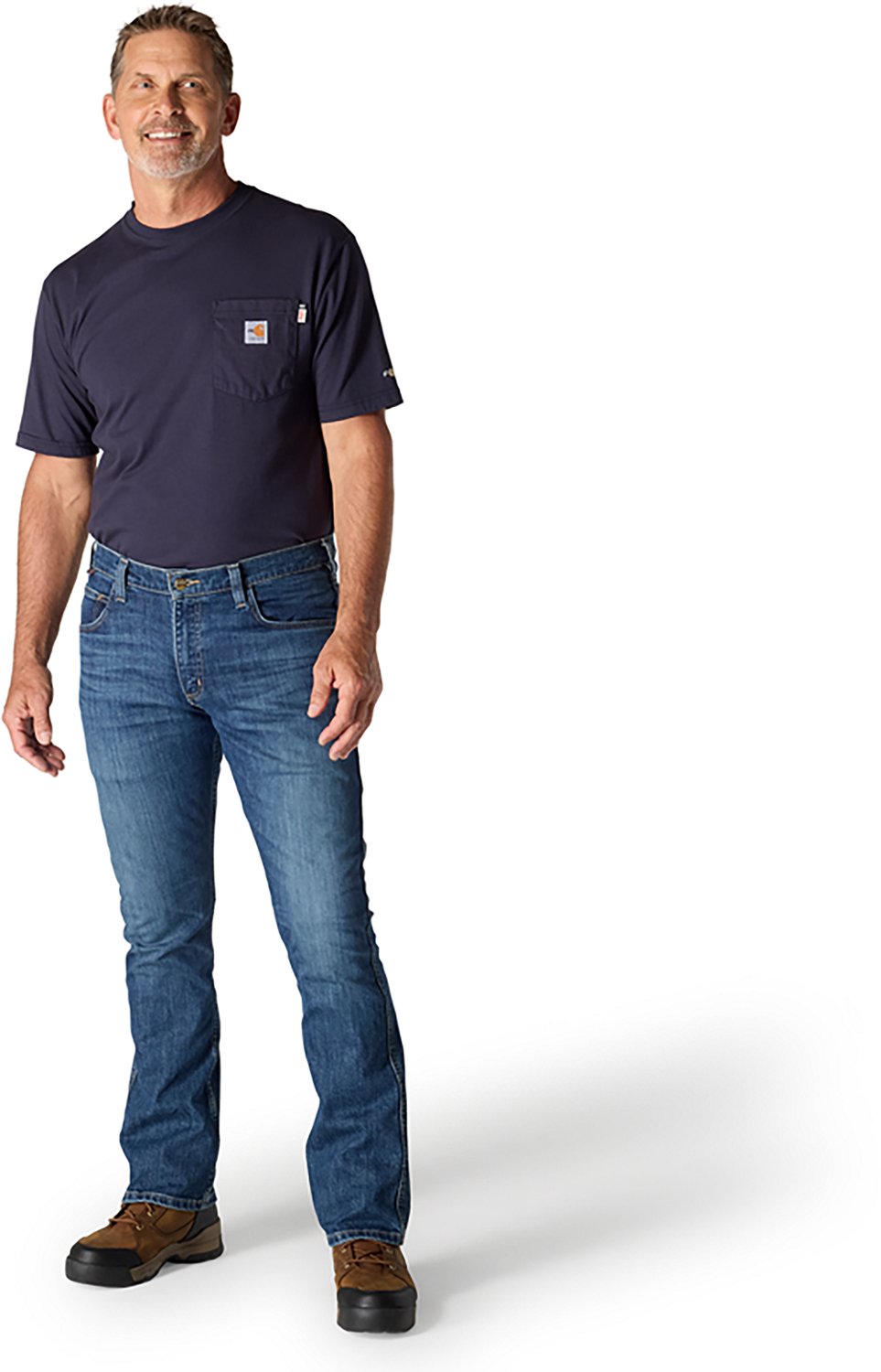 Carhartt Men's FR Relaxed Bootcut Rugged Flex® Jeans - view number 4