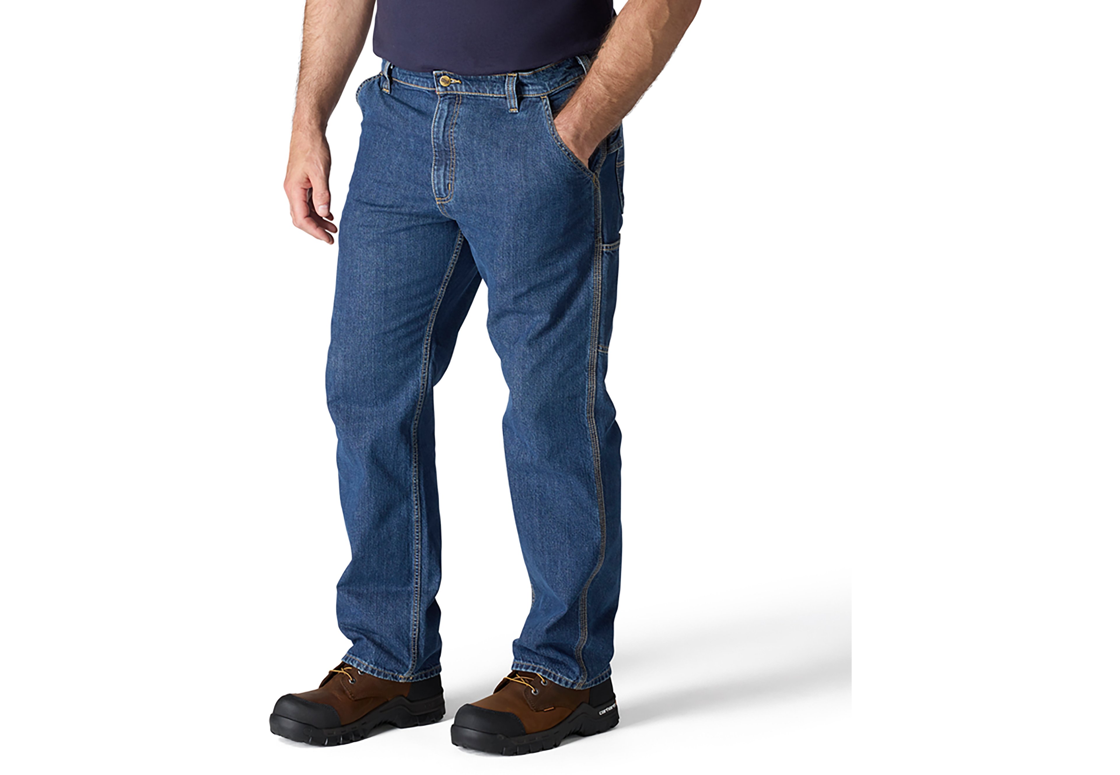 Carhartt Men's FR Loose Straight Denim Dungarees