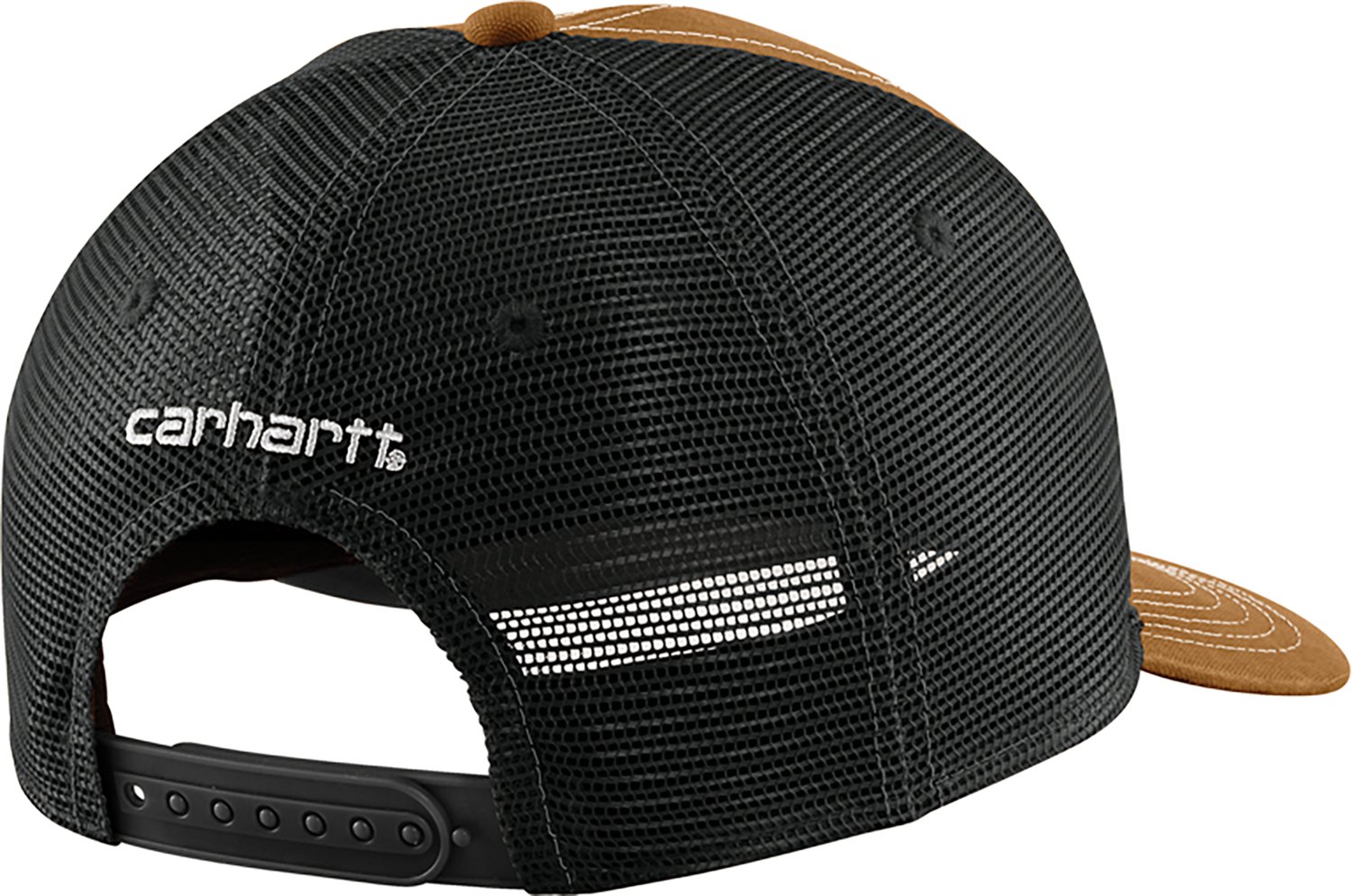 Carhartt Men's Canvas Mesh-Back Workwear Patch Cap - view number 4