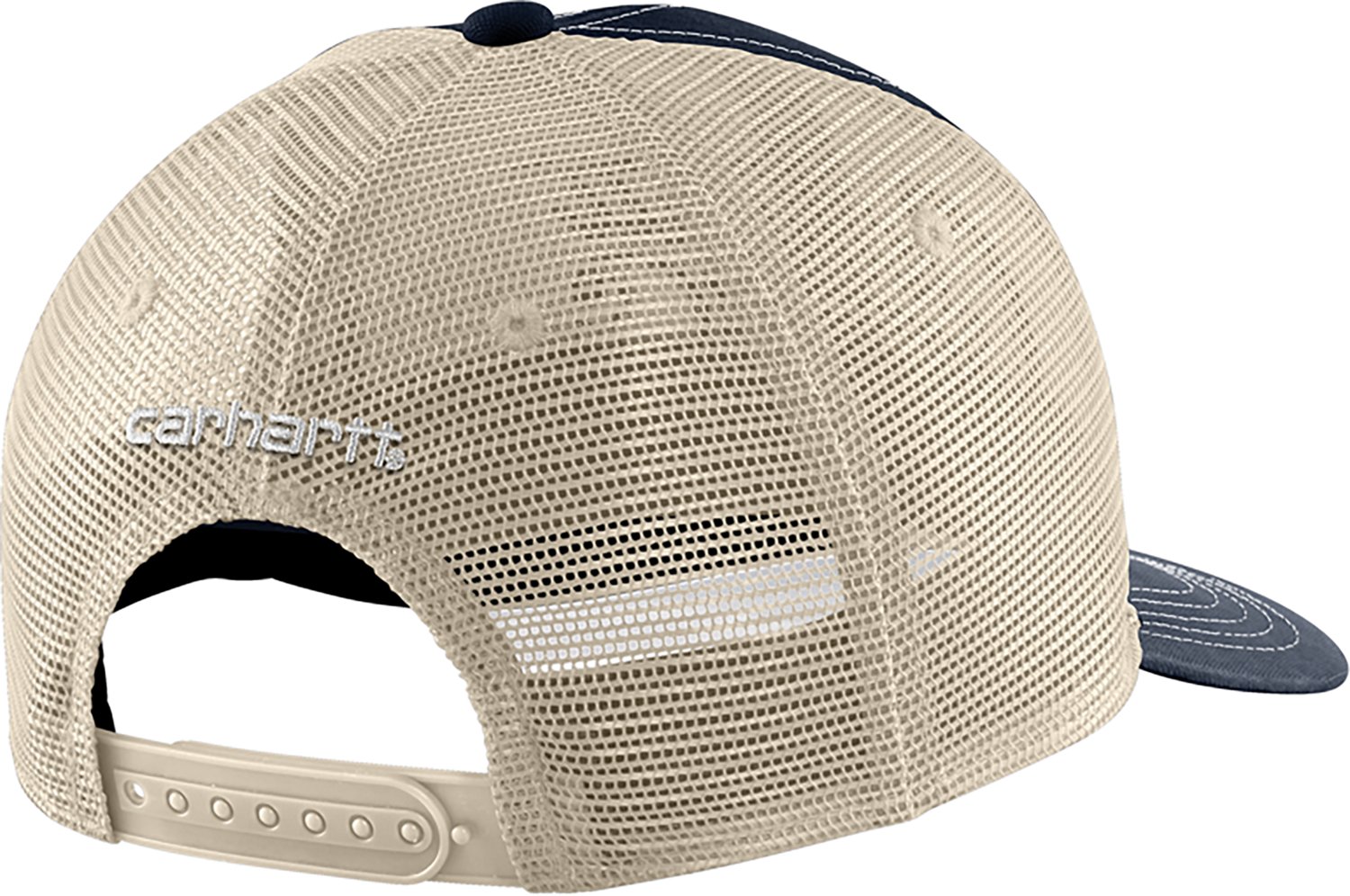 Carhartt Men's Canvas Mesh-Back Workwear Patch Cap - view number 4