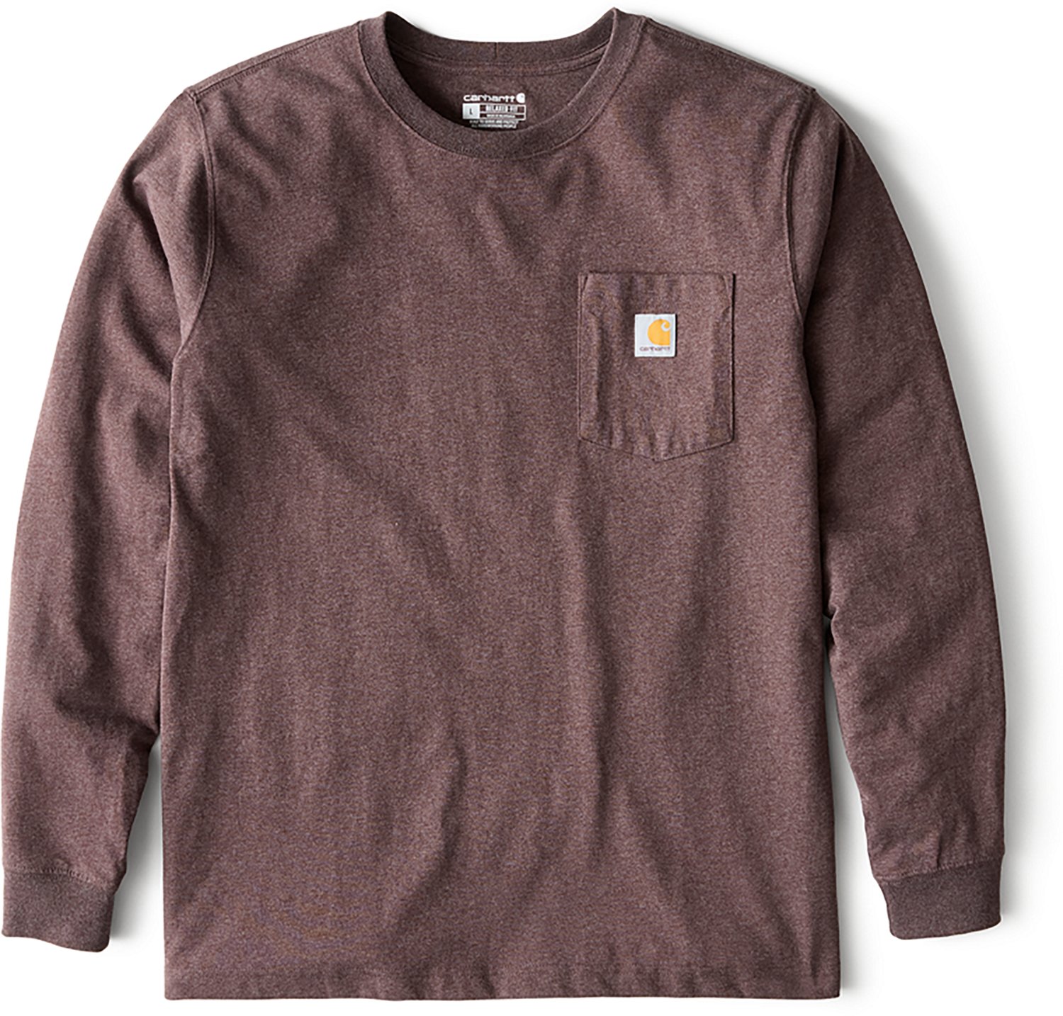 Carhartt Men's Relaxed Fit Heavyweight Pocket C Graphic Long Sleeve T-shirt - view number 5