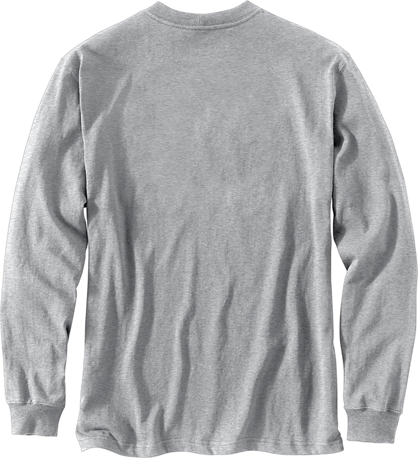 Carhartt Men's Loose Fit Heavyweight Logo Graphic Long Sleeve T-shirt - view number 2