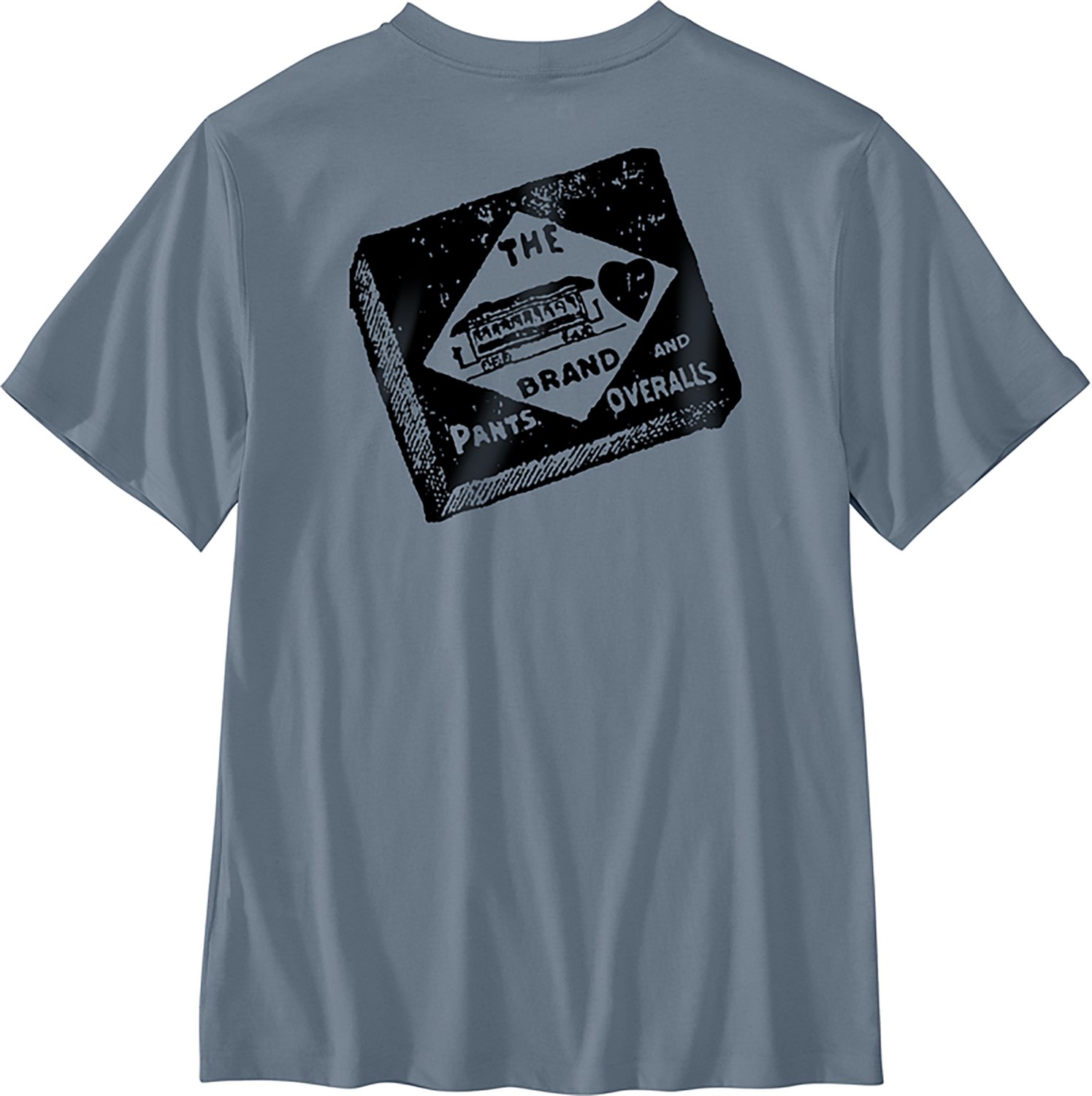 Carhartt Men's Relaxed Fit Lightweight Pocket Short Sleeve Streetcar Graphic T-shirt - view number 6