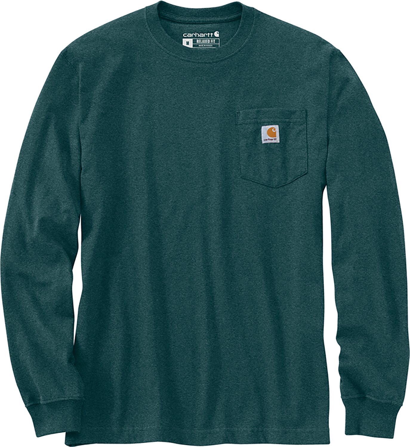 Carhartt Men's Relaxed Fit Heavyweight Long Sleeve Mountain Graphic T-shirt - view number 2