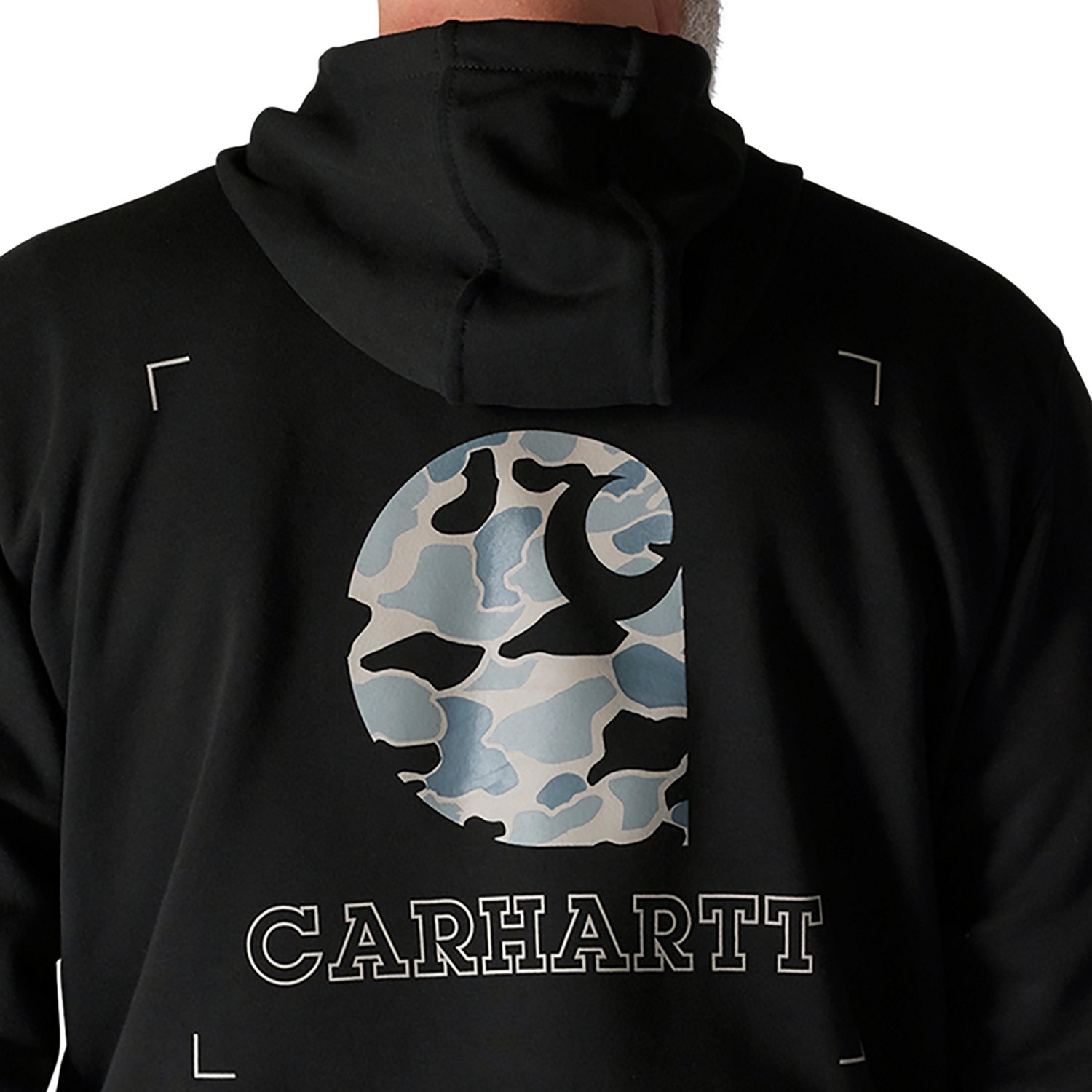 Carhartt Men's Loose Fit Midweight Camo Graphic Sweatshirt - view number 4