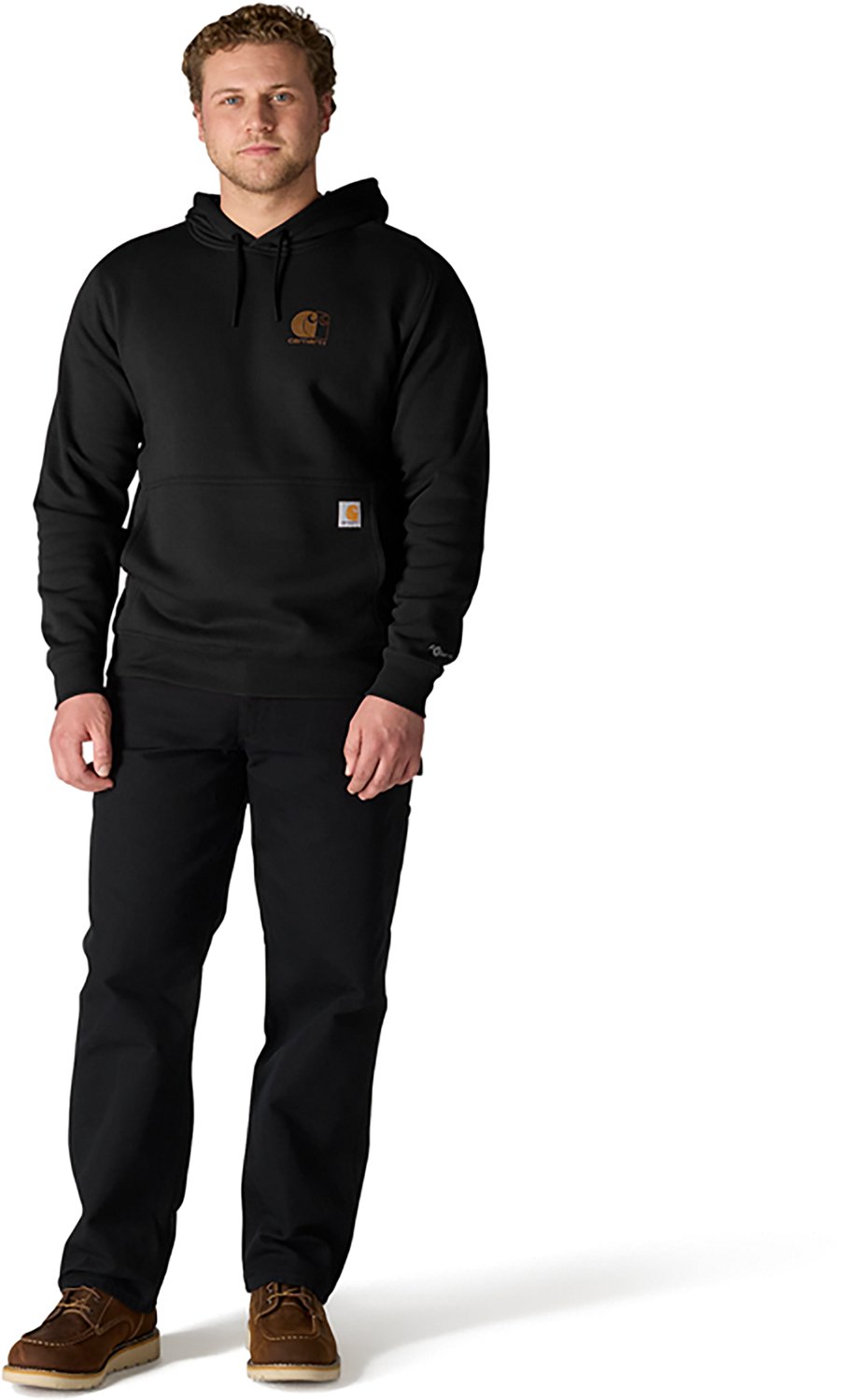 Carhartt Men's Fast Dry Force Logo Hoodie - view number 4