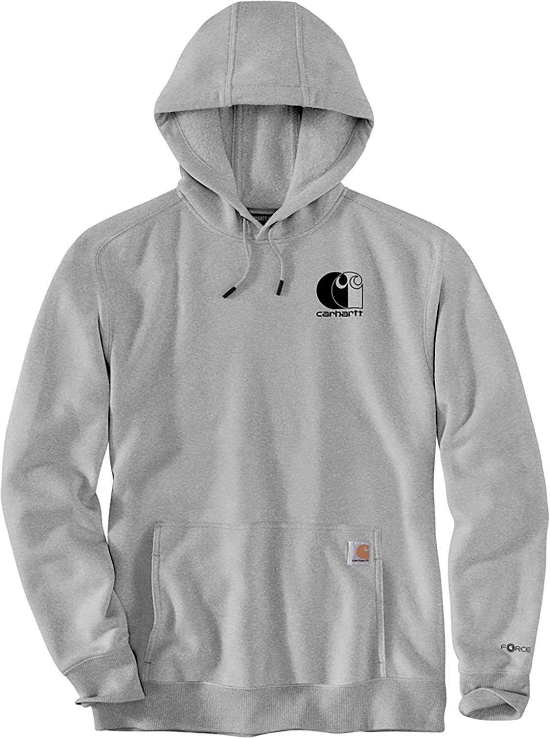 Carhartt Men's Fast Dry Force Logo Hoodie - view number 5
