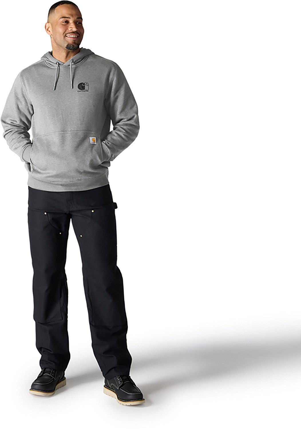 Carhartt Men's Fast Dry Force Logo Hoodie - view number 3